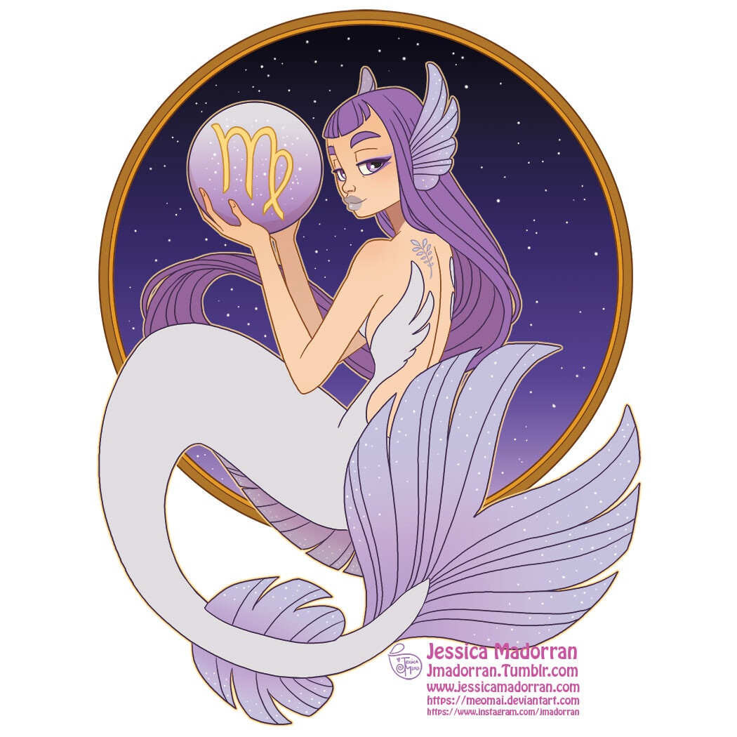 Patreon - May 2021 - Zodiac Mermaid - Virgo  