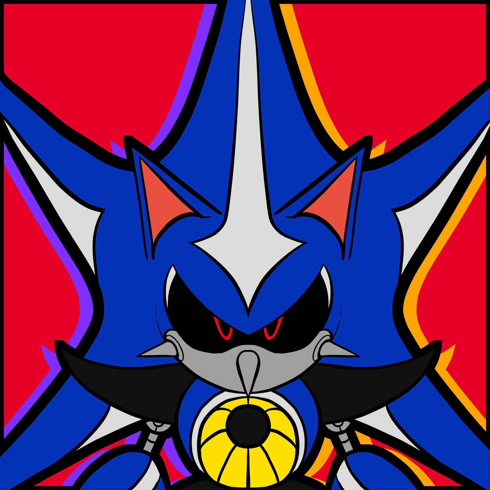 Neo Metal Sonic icon | Poster