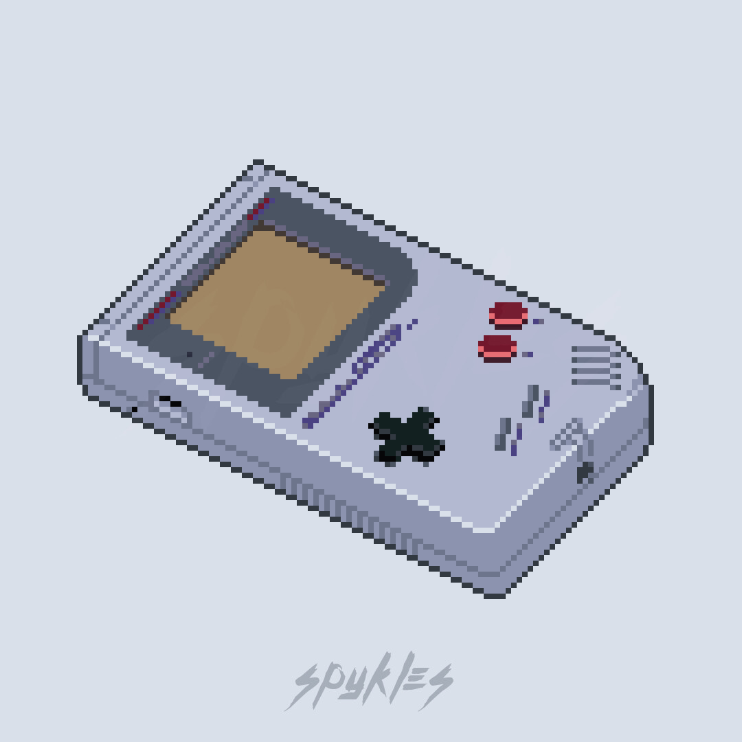 ArtStation - Game Boy Pixel