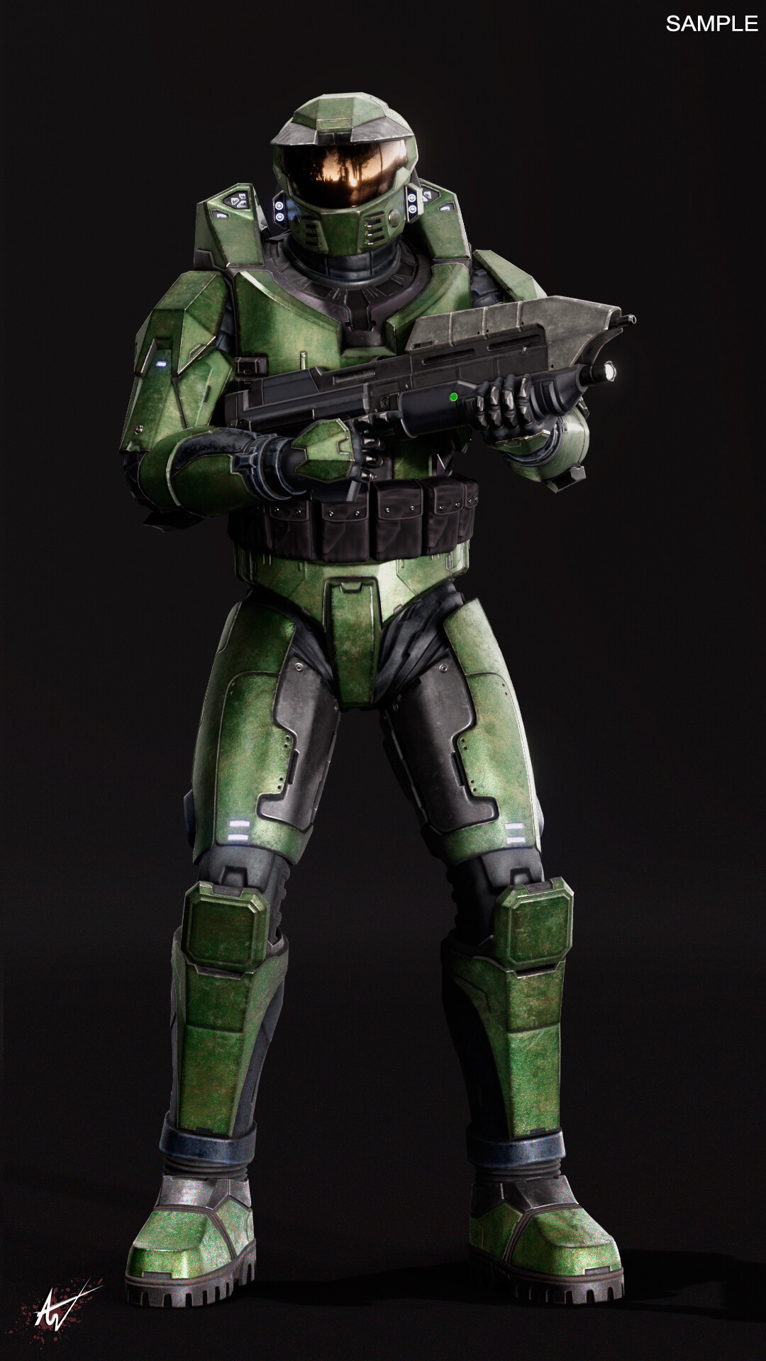 Abimael Salazar - Halo Combat Evolved Master Chief (HD)