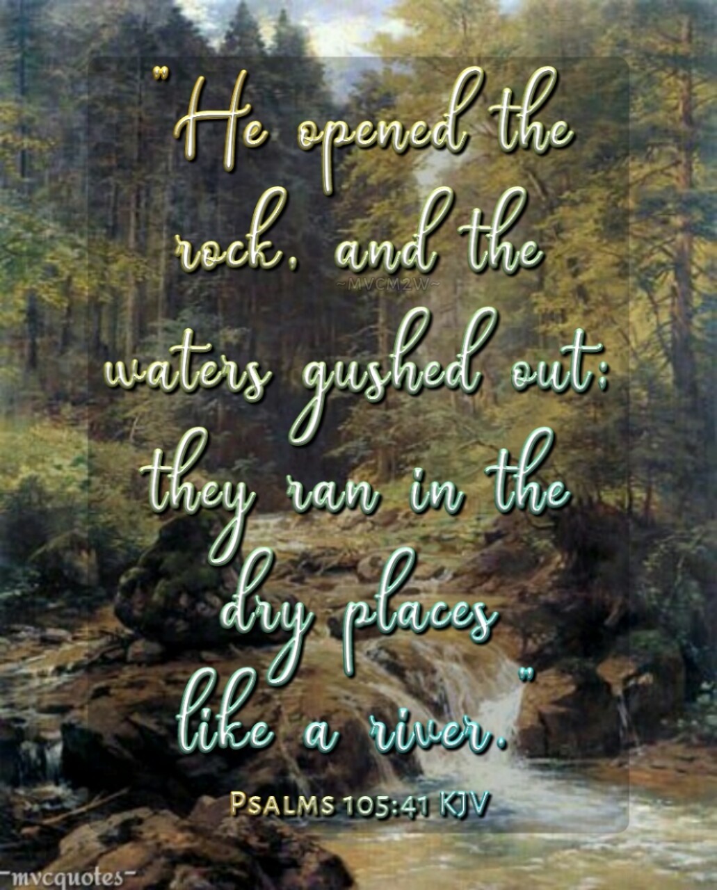 ArtStation Psalms 105 41 on-the-river-in-my-hometown-psalm-105-41-youtube