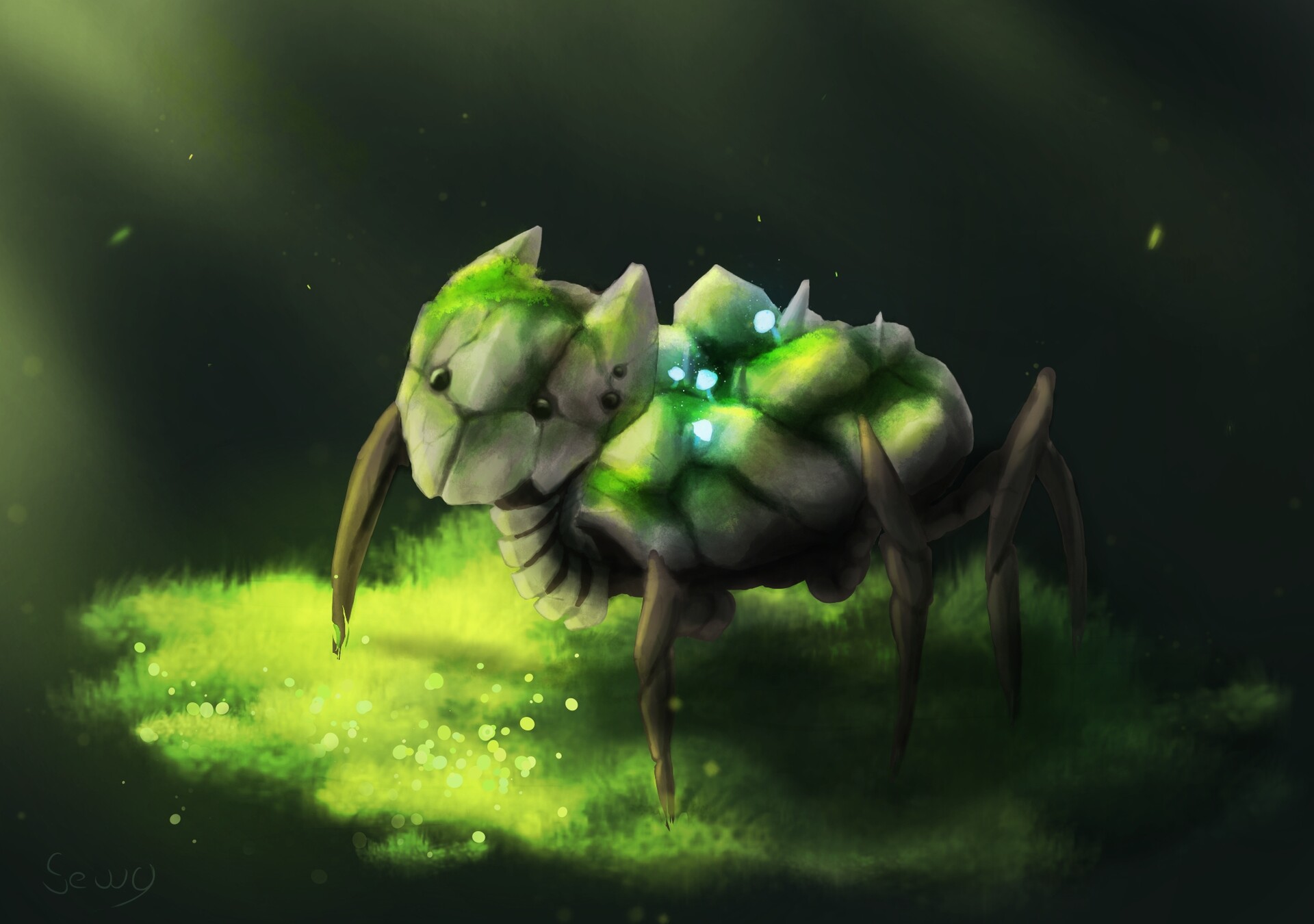Artstation Fantasy Spider Concept Art For Neverdawnvr