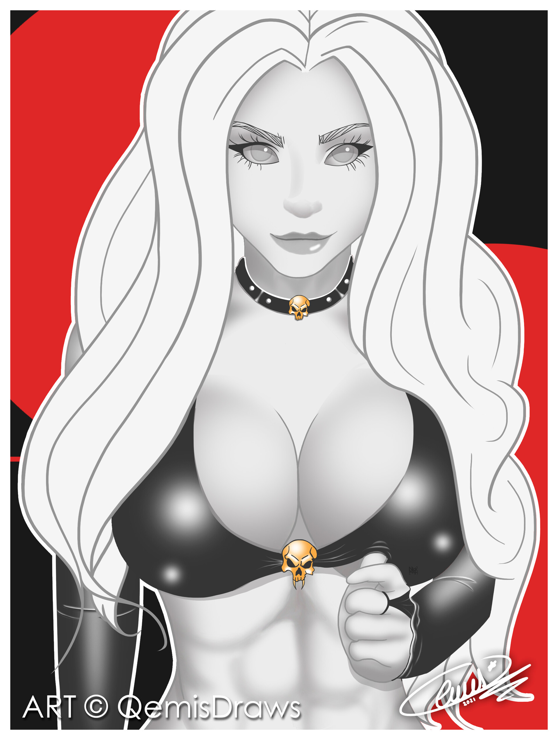 ArtStation Lady Death Comic