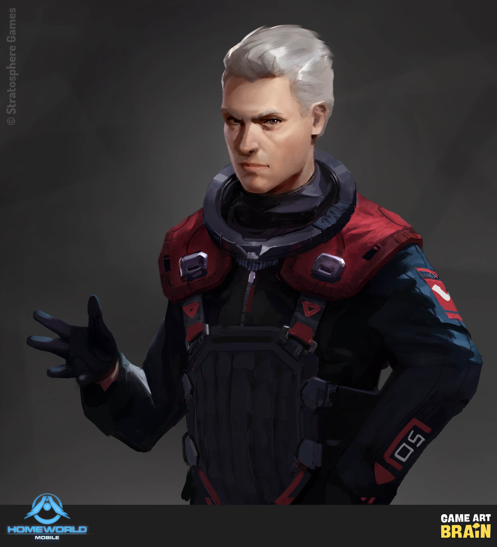 Game Art Brain Creation & Consulting Characters for Homeworld Mobile