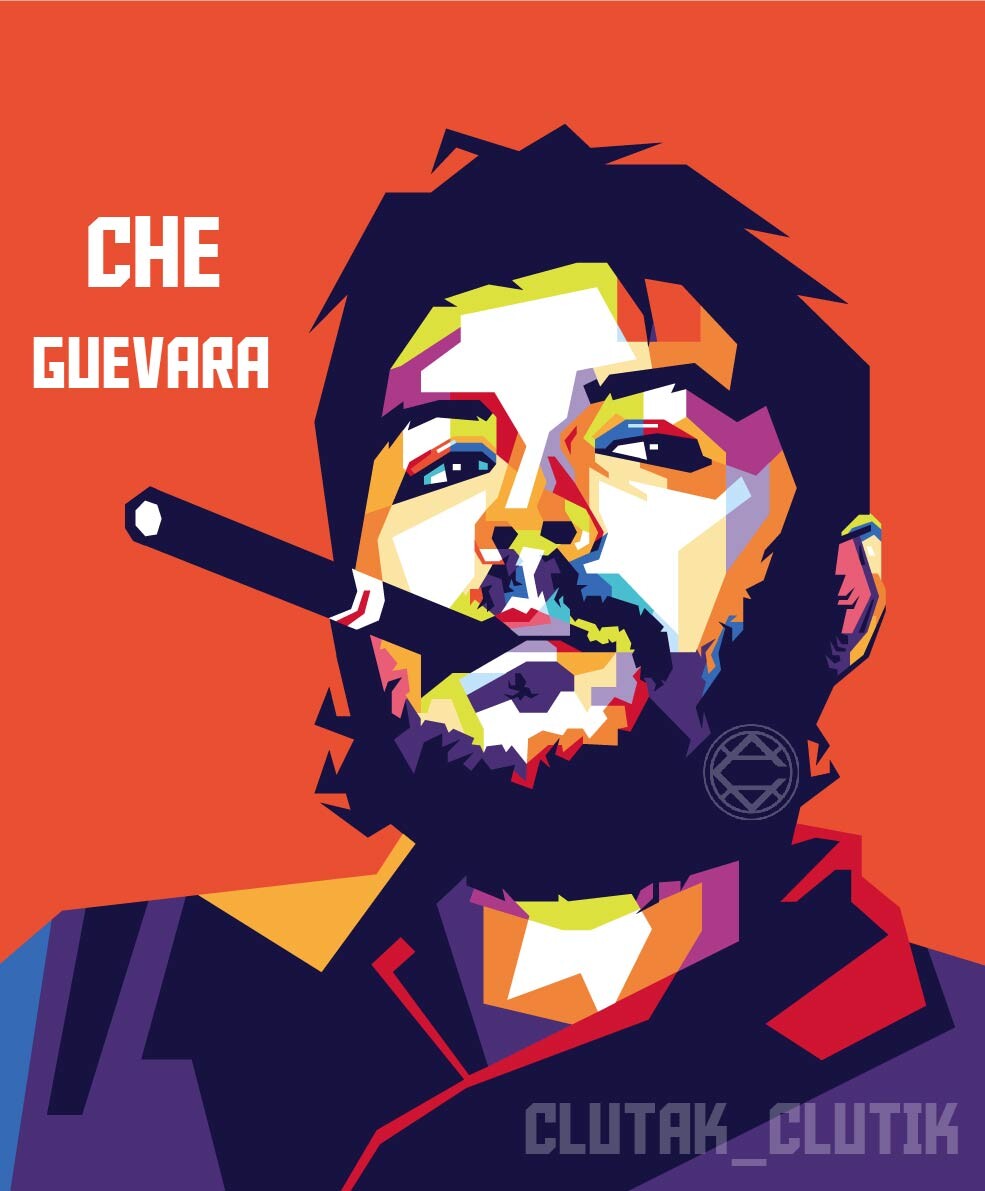 ArtStation - Che Guevara WPAP Pop Art
