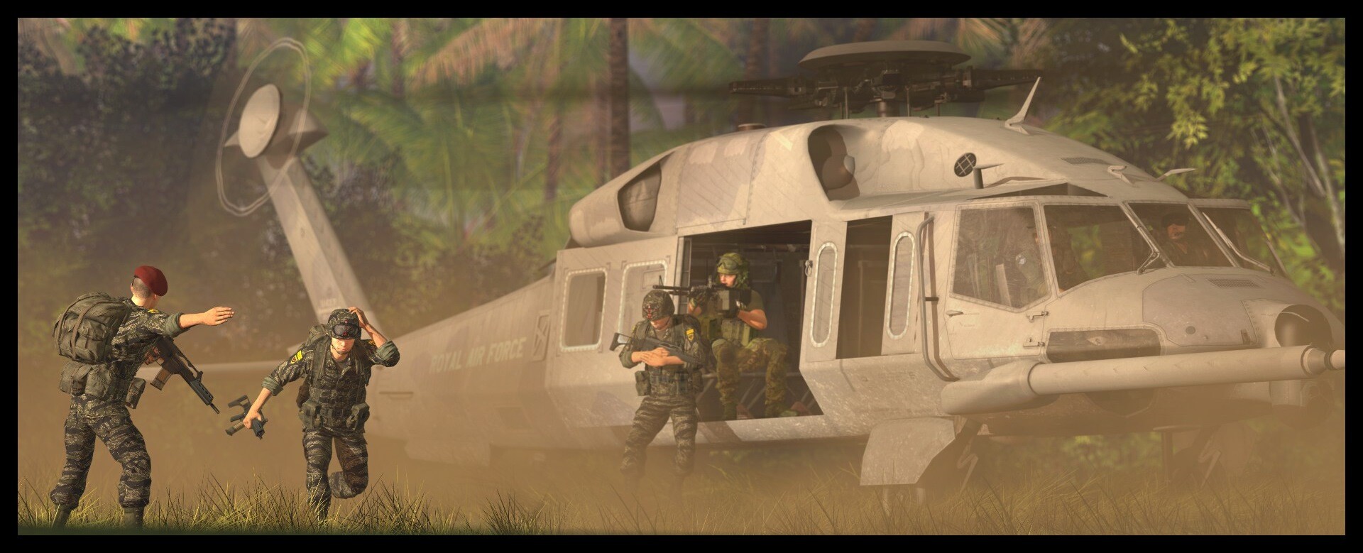 ArtStation - Espionage Wars - Emergency landing