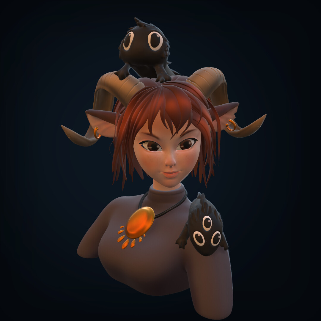 ArtStation - милый Фавн)