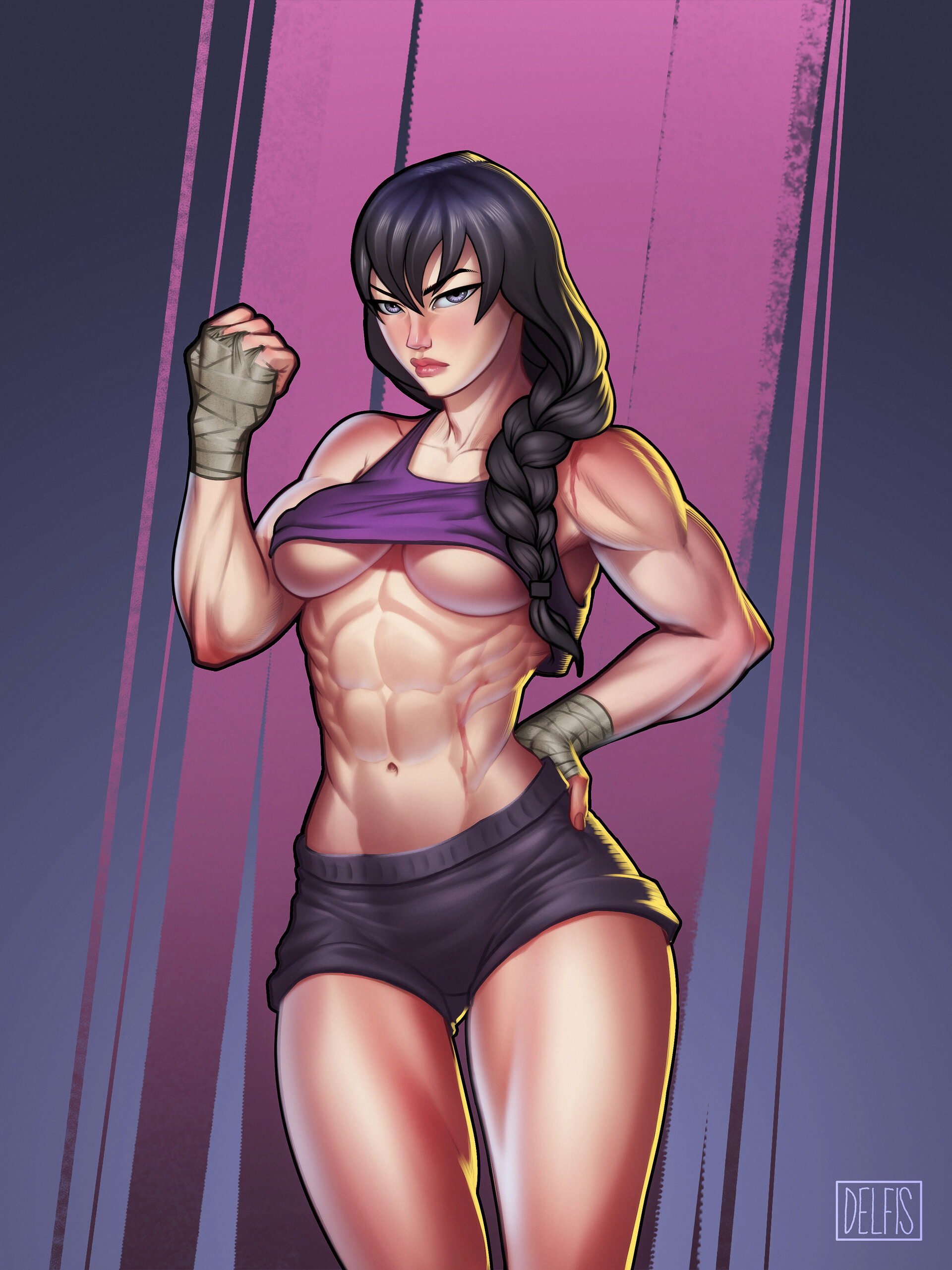 Muscle Girl Cams