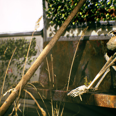Abandoned Train_UE4