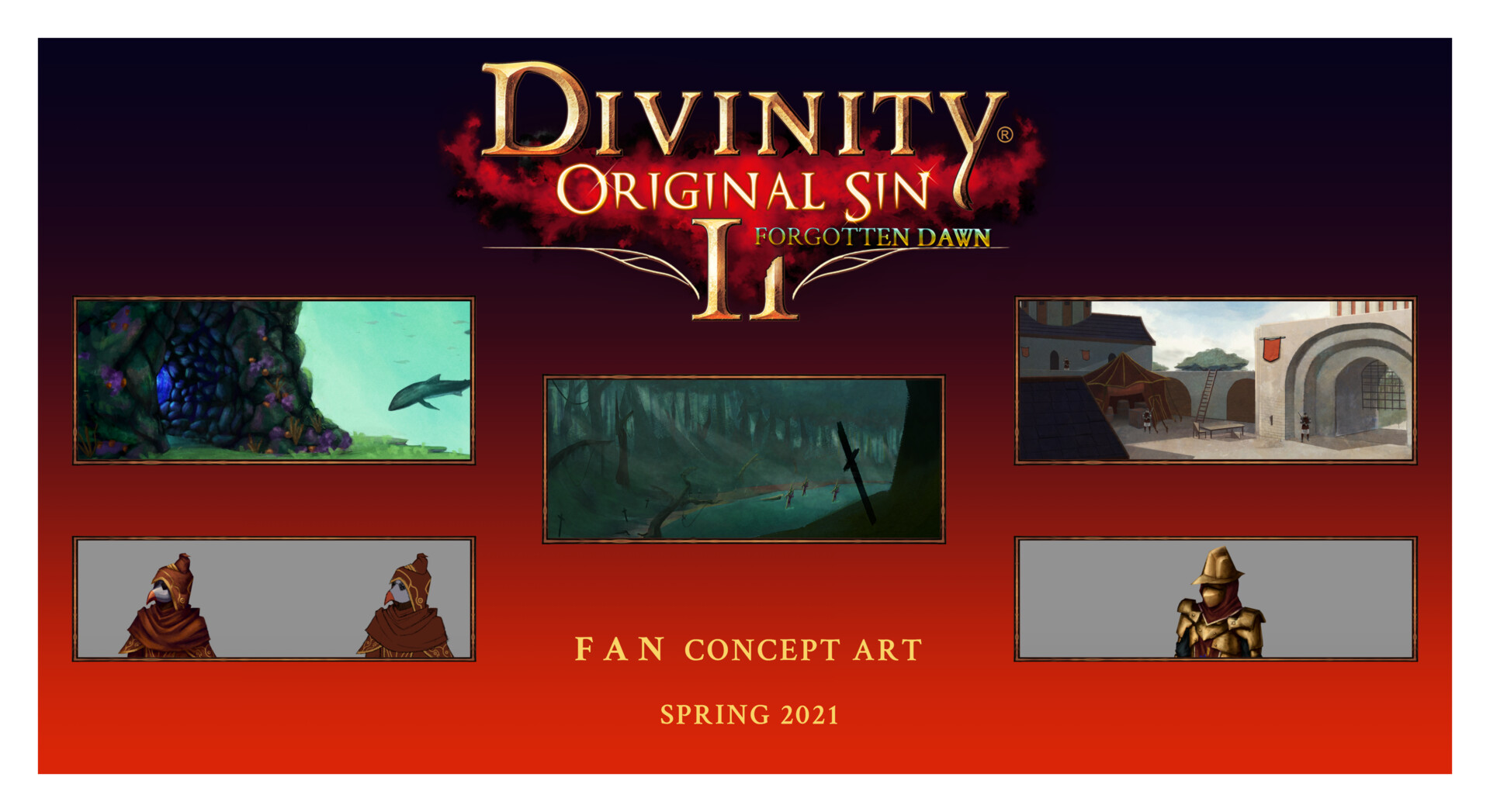 ArtStation Divinity Original Sin II Fan Concept Project Dawn