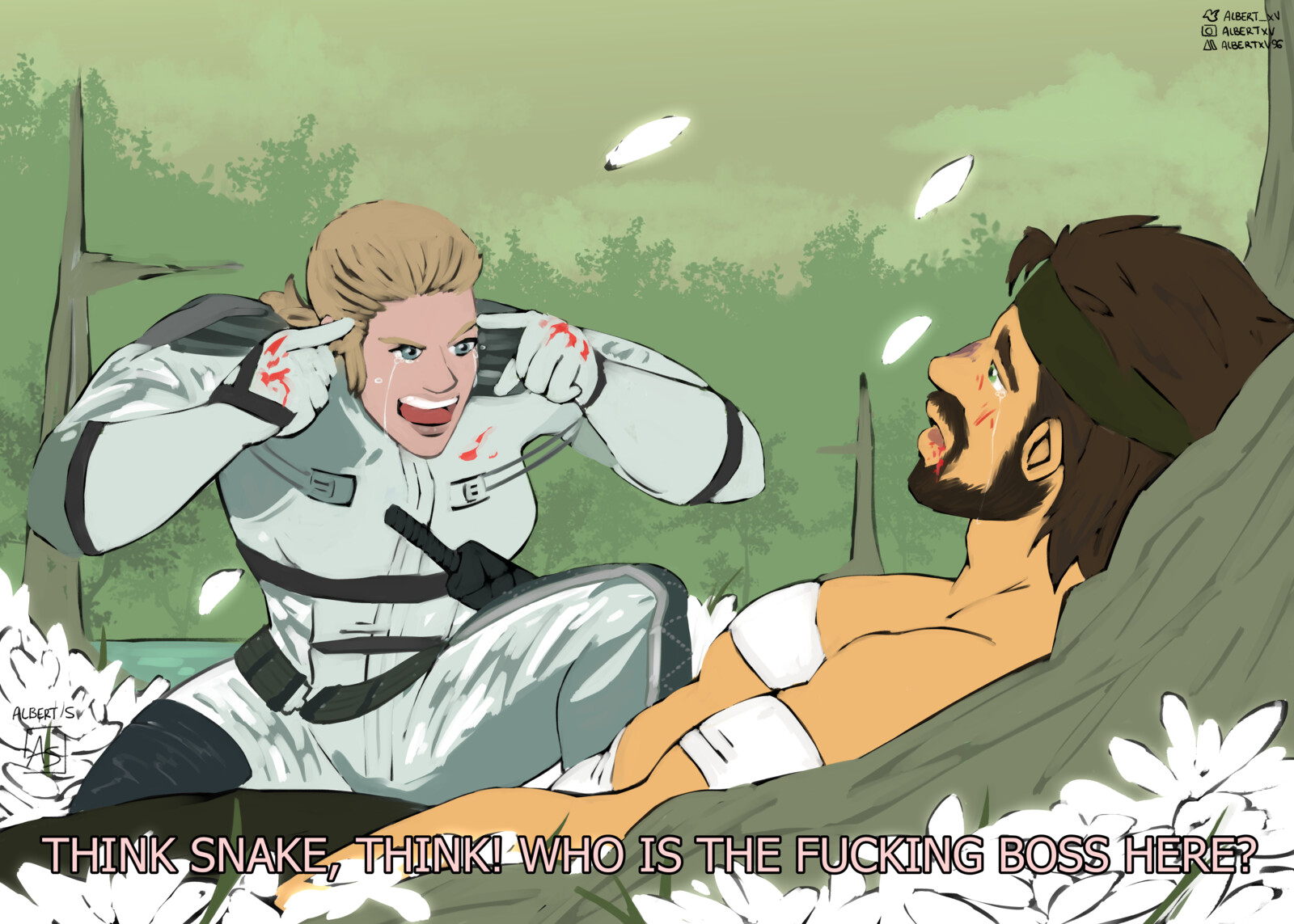 Artstation Metal Gear Solid 3 Meme Eater Albert S