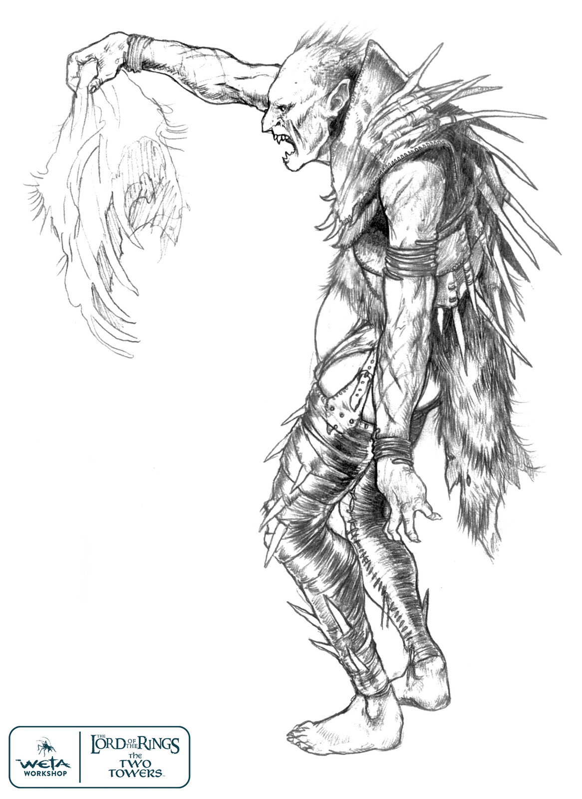 Warg Rider - Artist: Warren Mahy