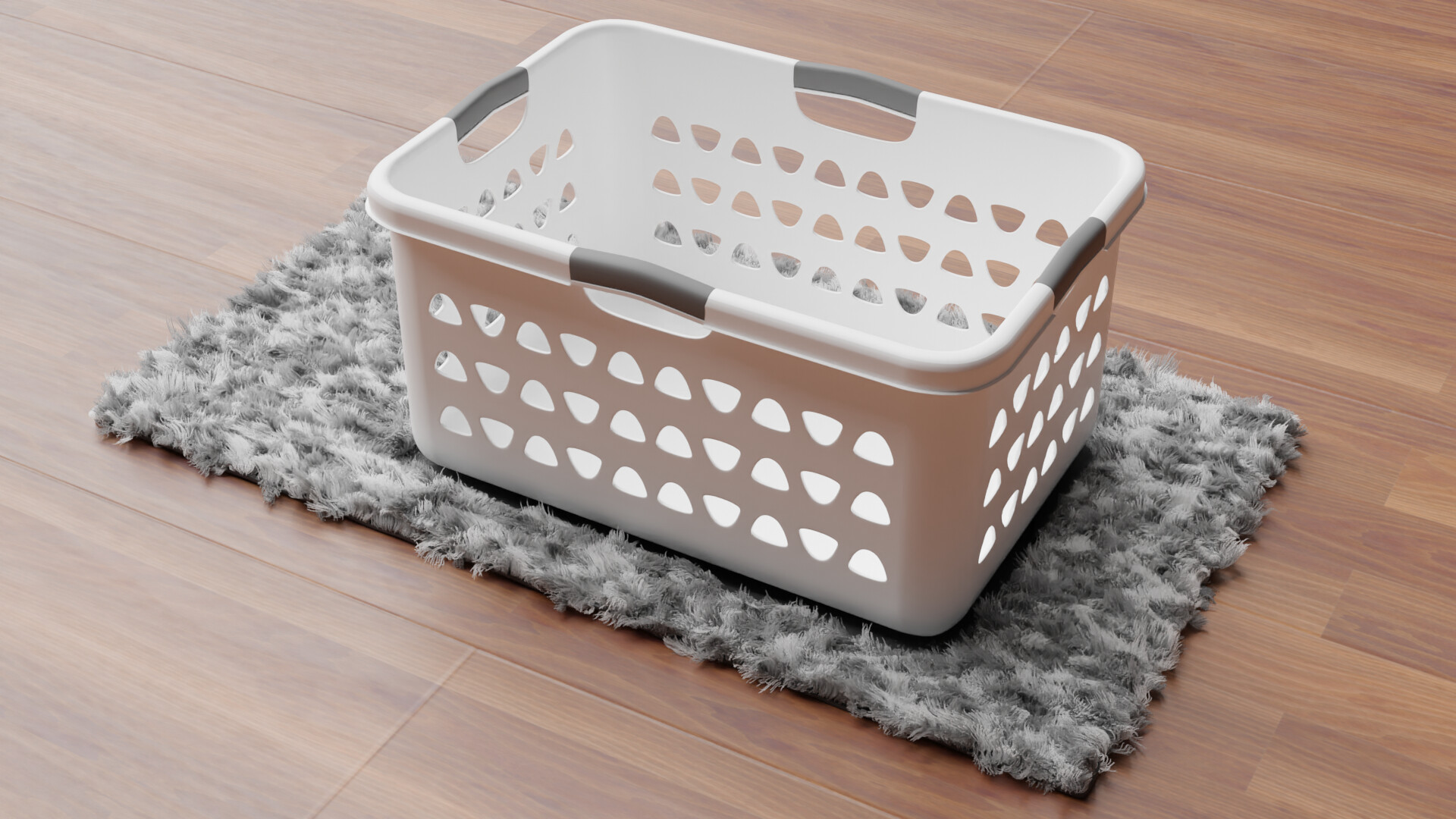 ArtStation Laundry Basket 3D Model