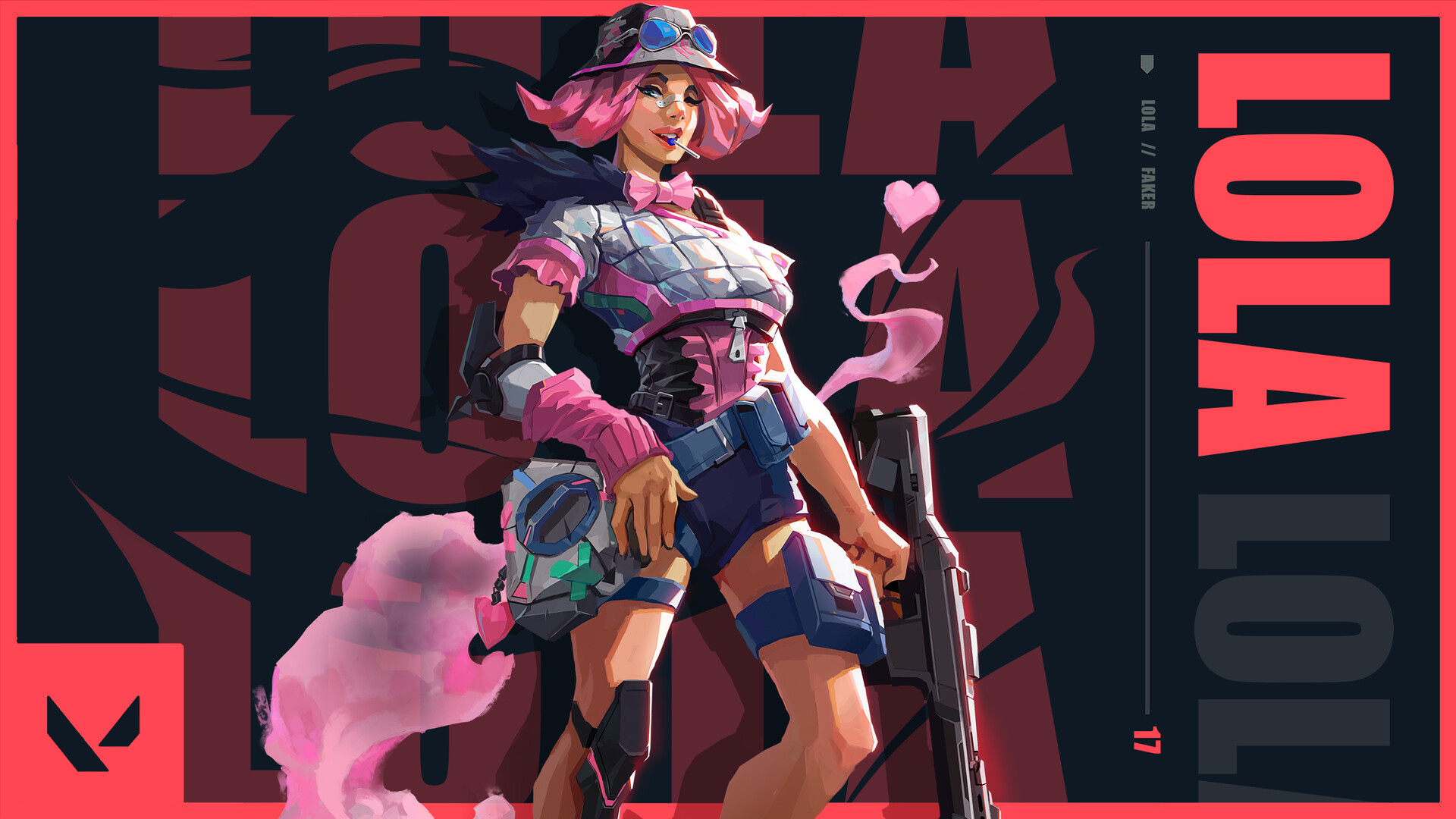Edwin Vorng LOLA VALORANT FAN ART