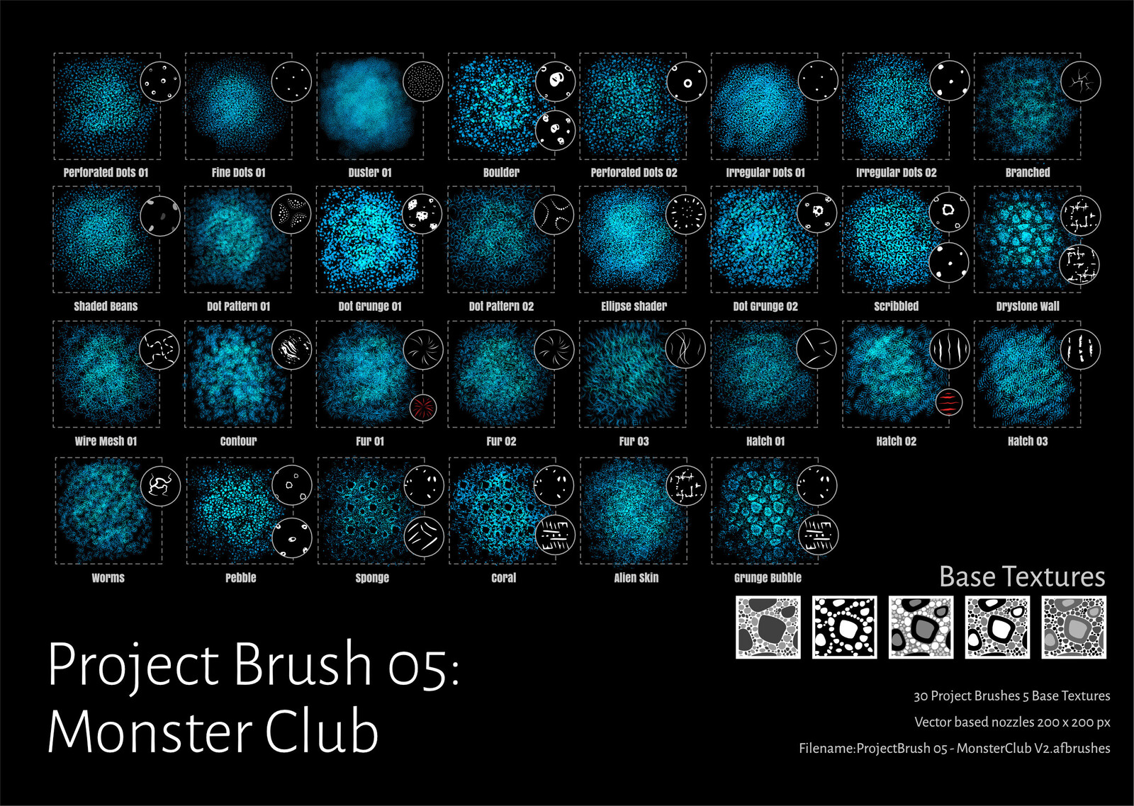Project Brush 05: Monster Club