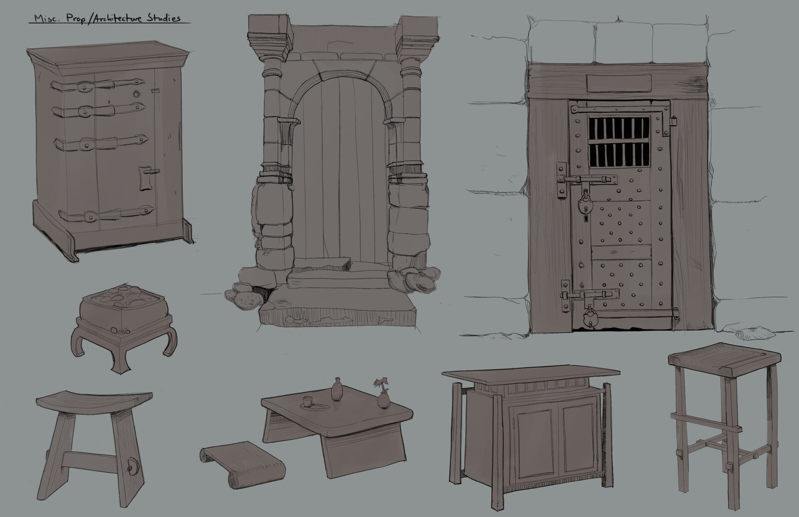 More props and set pieces