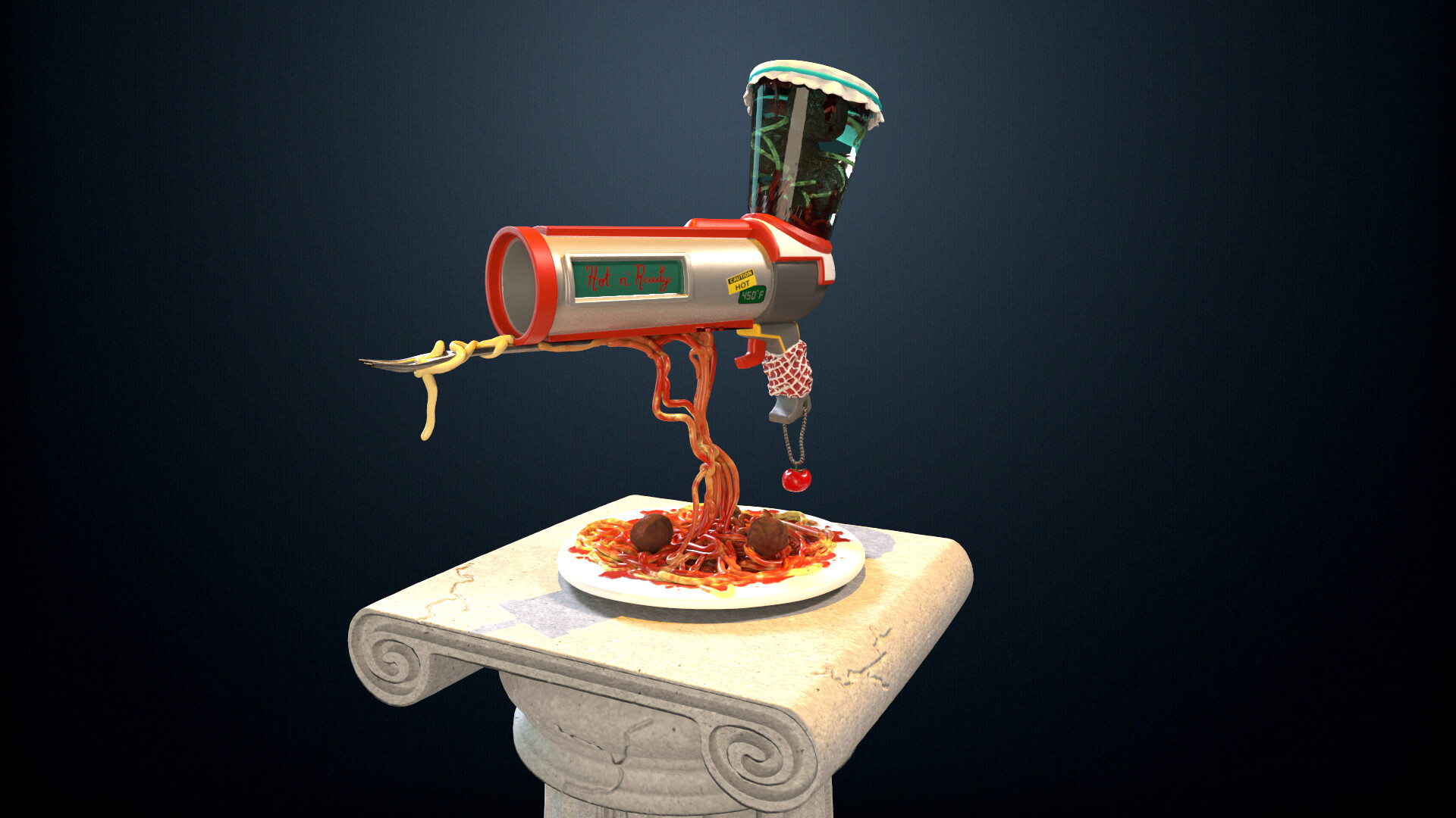 Allison Duryea Spaghetti Gun