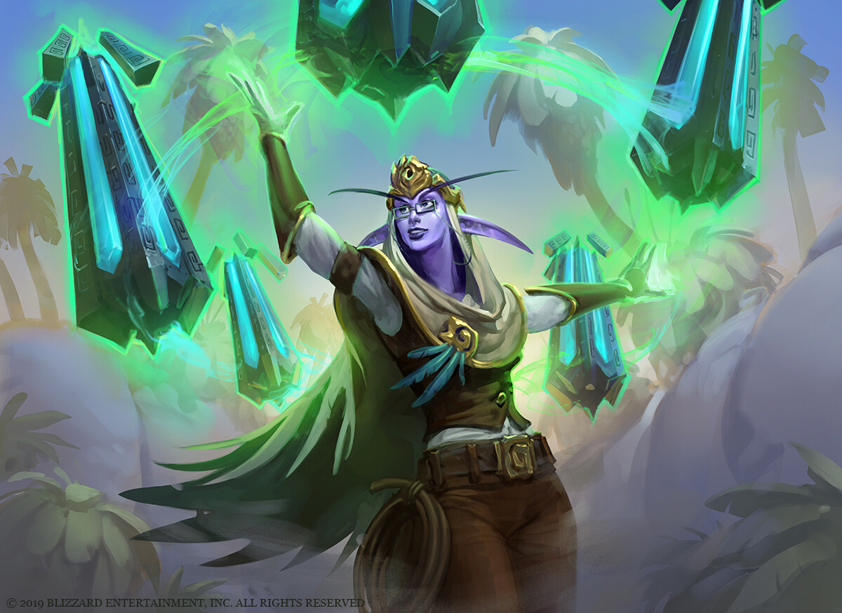 Using some fancy magic!