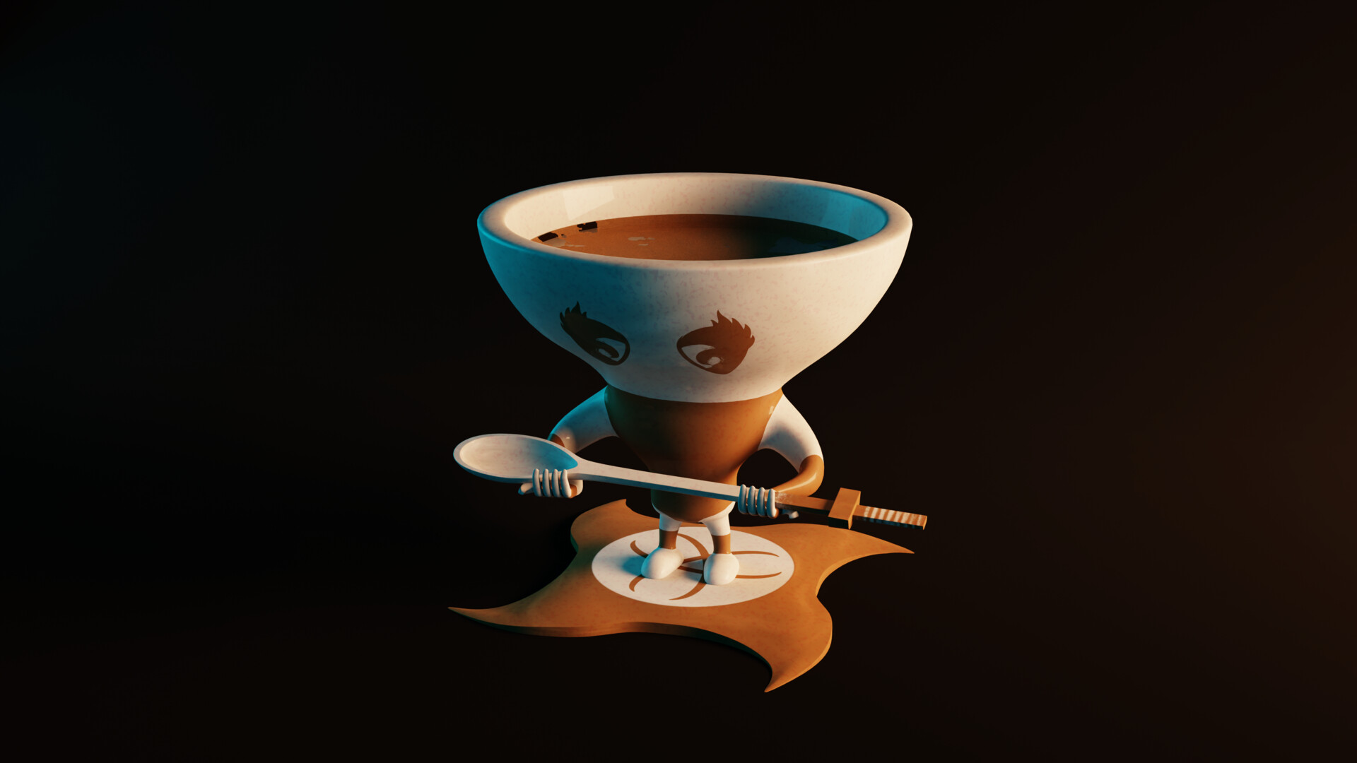 Coffee Mug - Blender 3D by Lady-Taty on DeviantArt