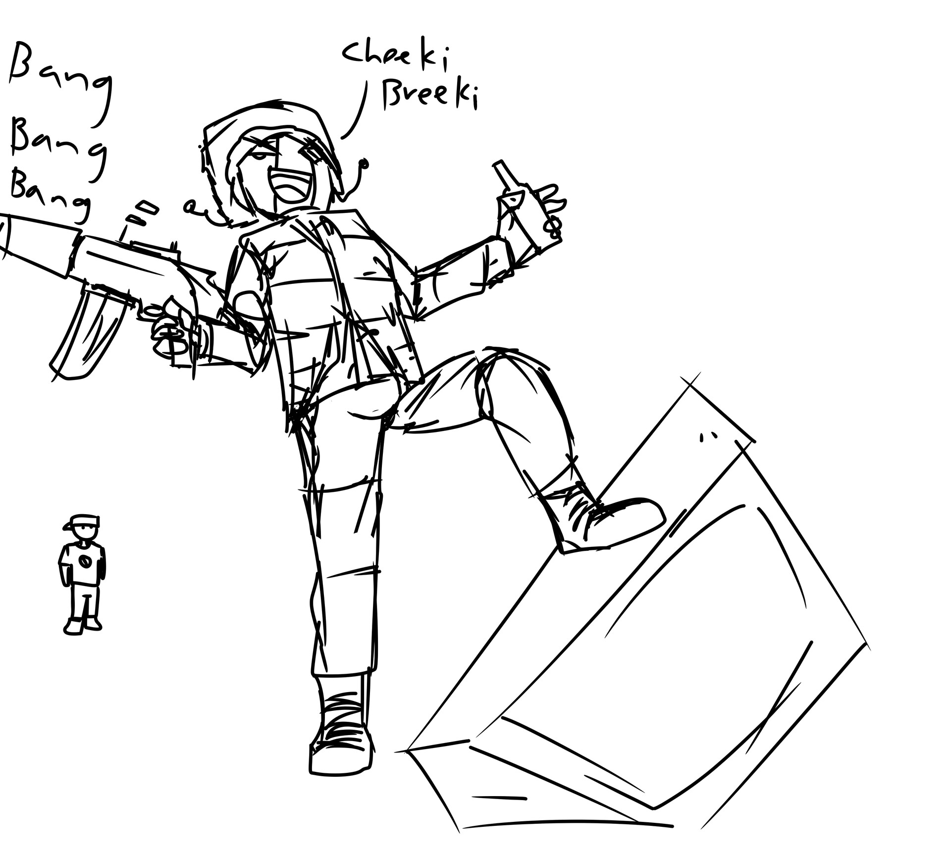 ArtStation - Drunk Ruv doodle