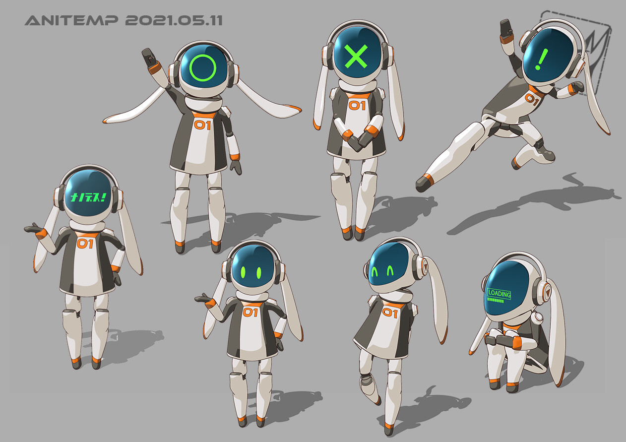 ArtStation 動画配信キャラクター