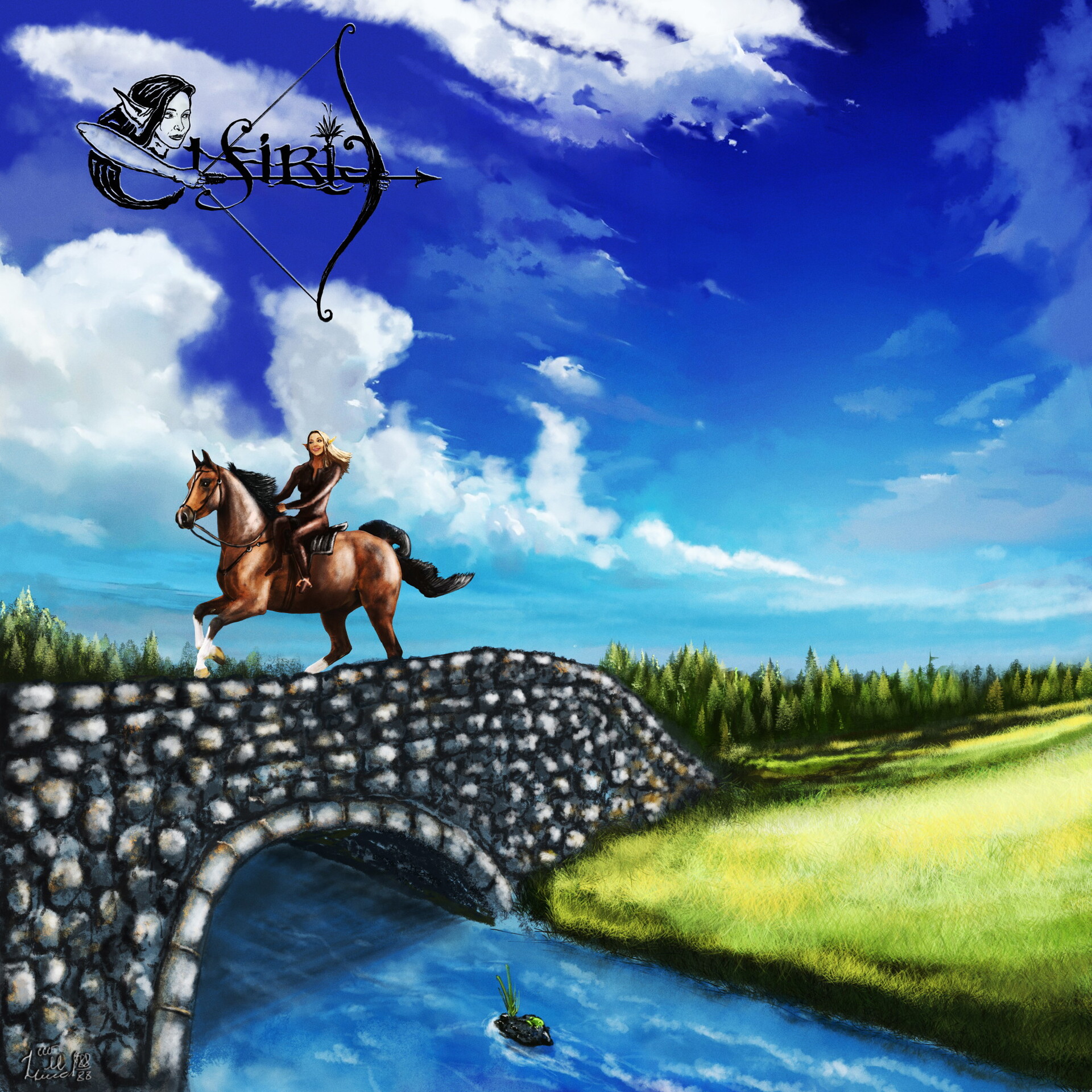 ArtStation - Elfiria - The Last Day Of Summer, Before The War (2011)