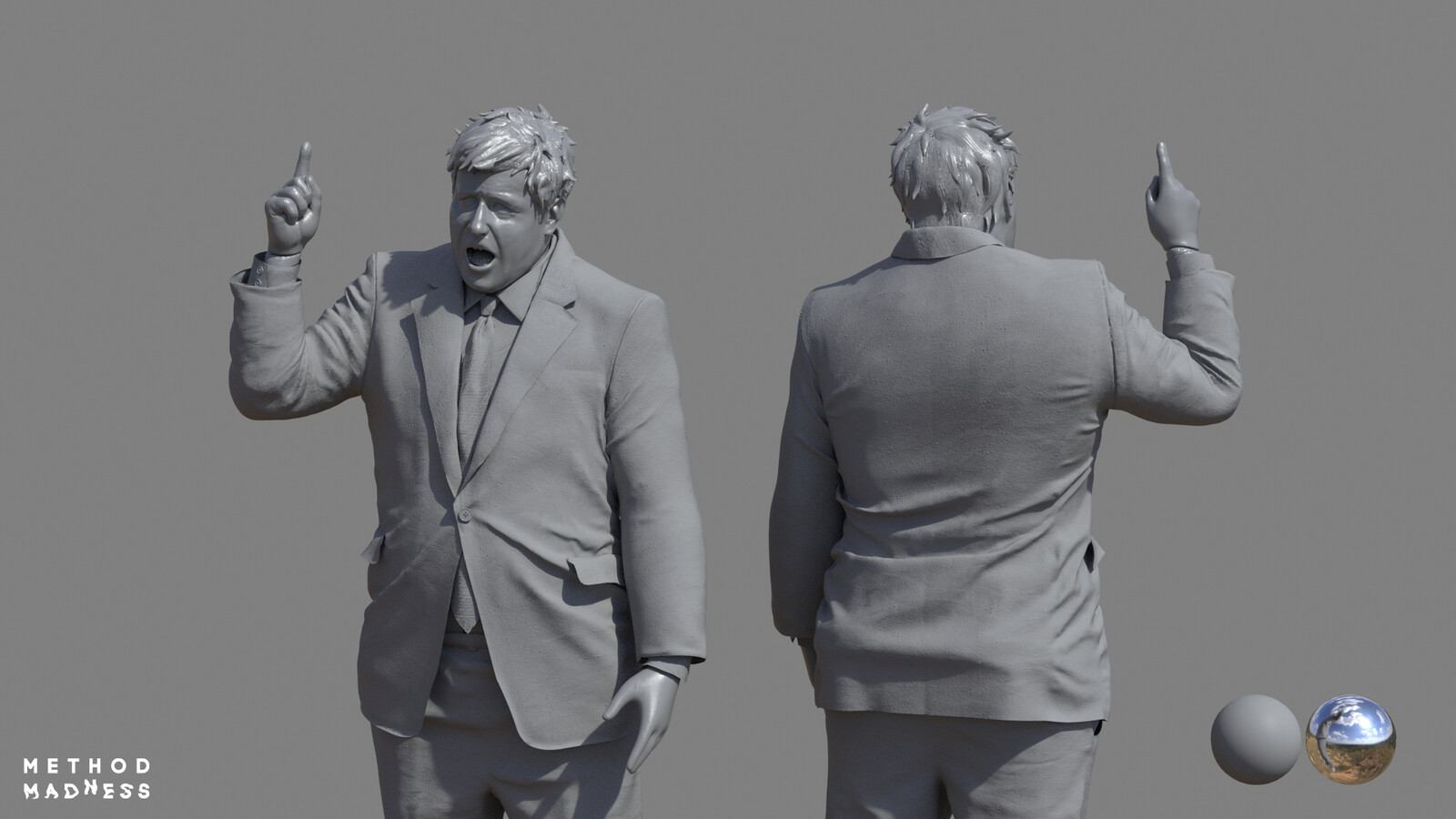 Boris Johnson Clay