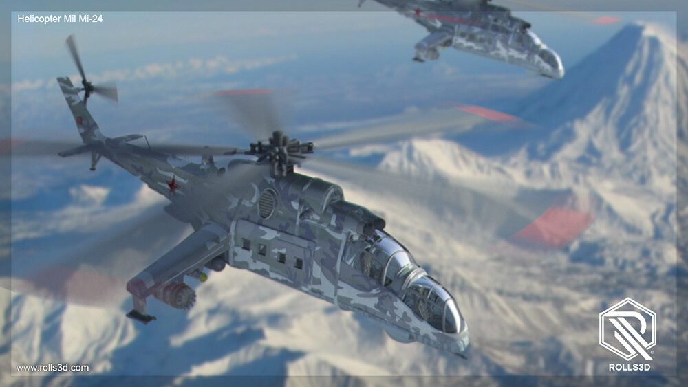 Helicopter Mil Mi-24