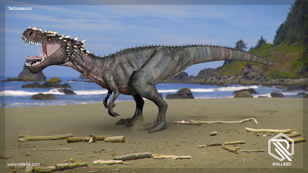 Tarbosaurus - by Rolls3D
