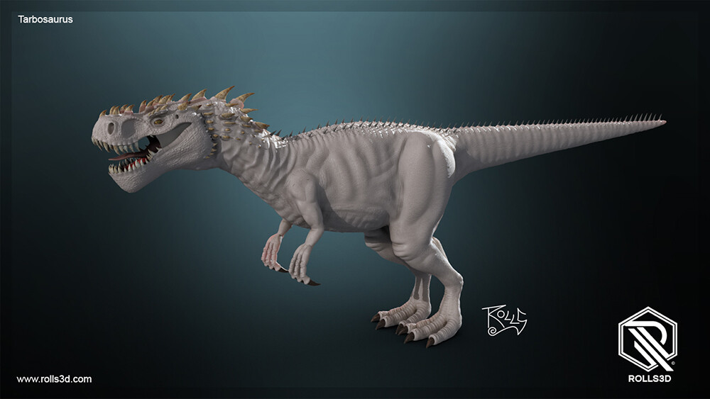 Tarbosaurus - by Rolls3D