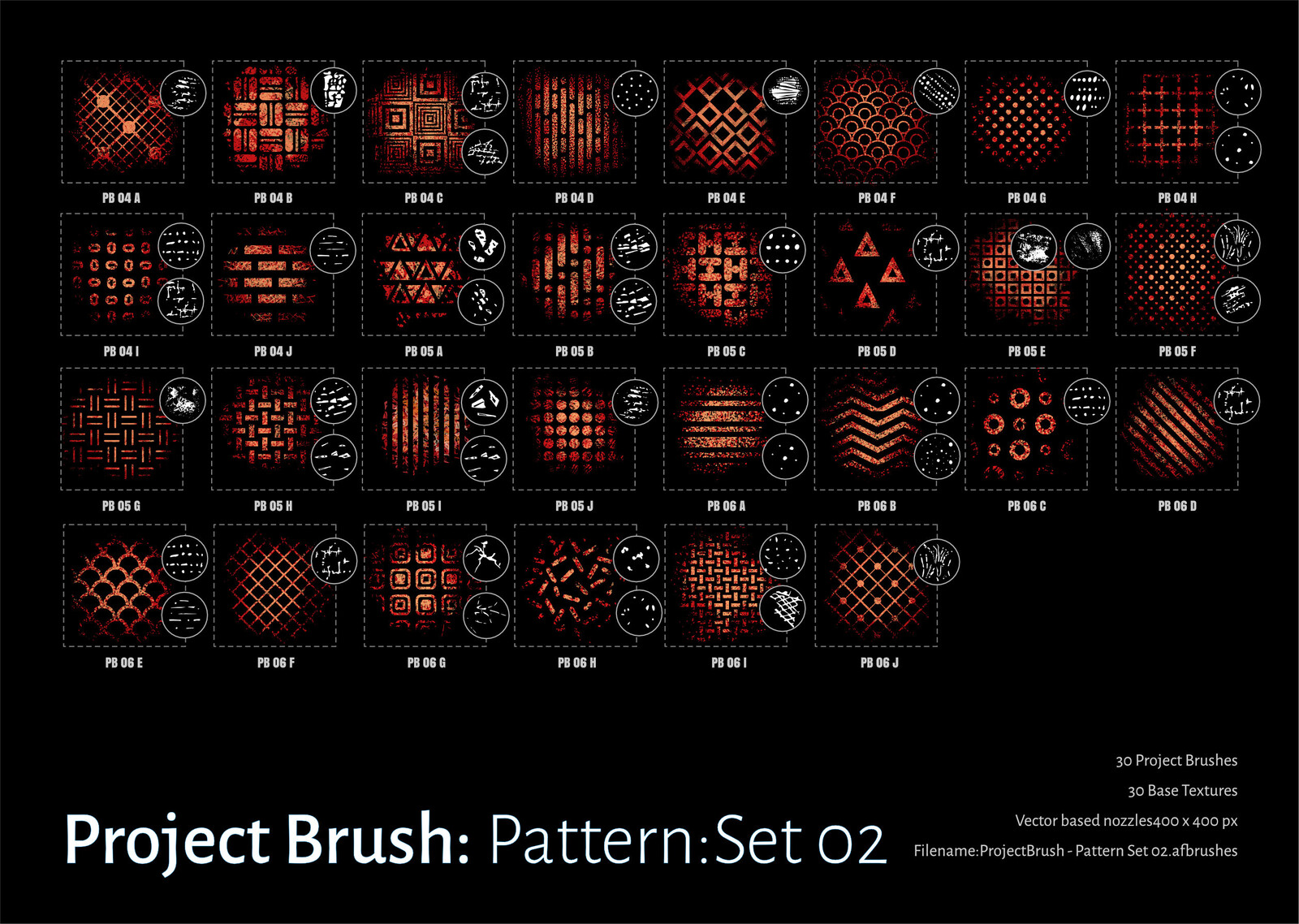 Project Brush: Pattern Set 02
