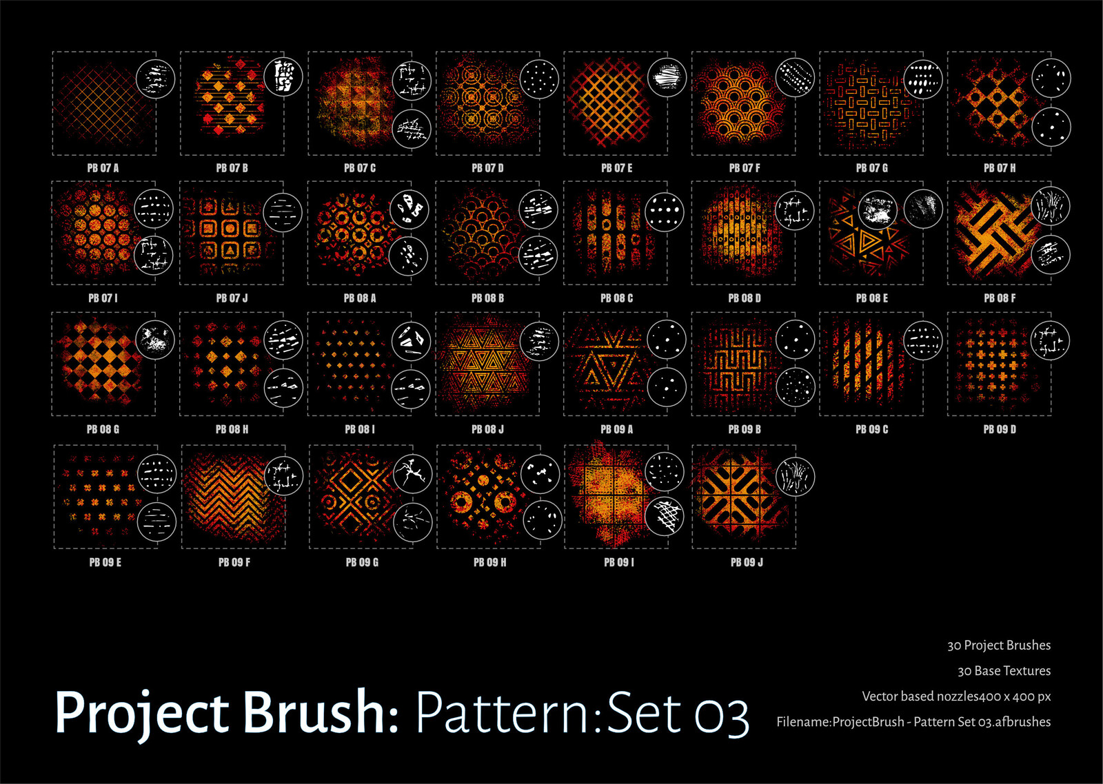 Project Brush: Pattern Set 03