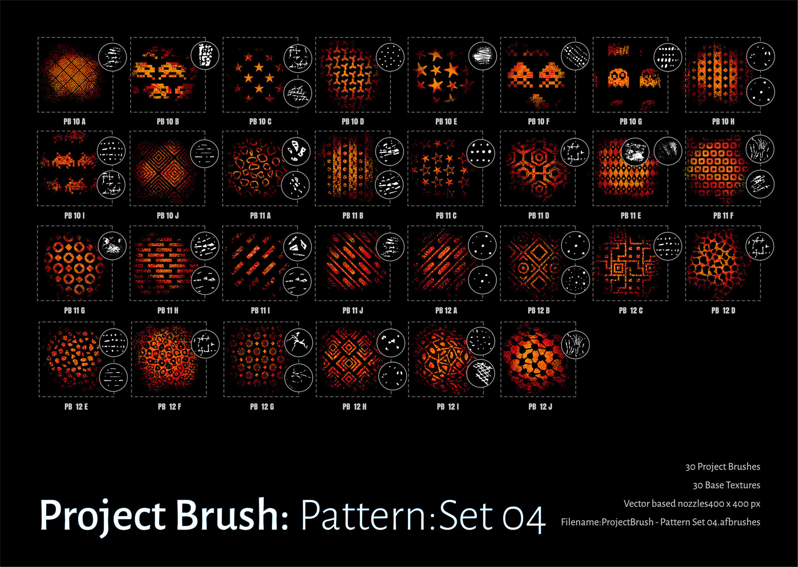 Project Brush: Pattern Set 04