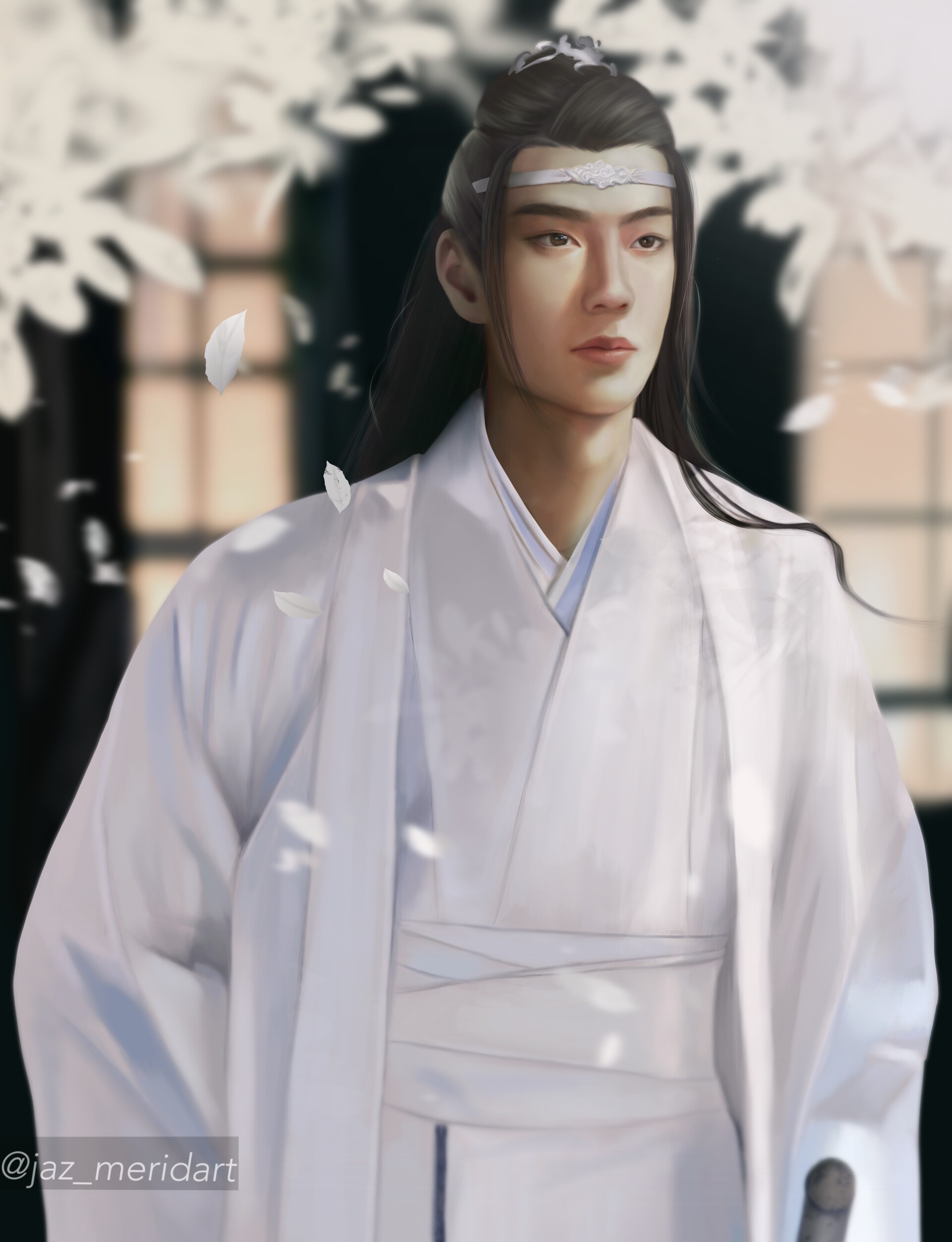 ArtStation Lan Zhan Character