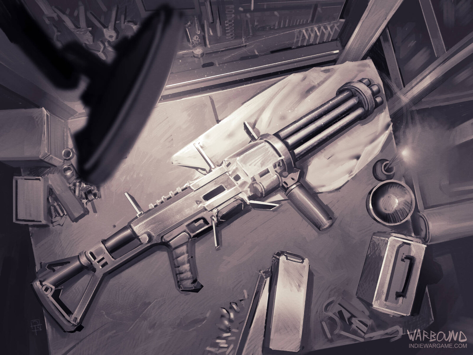 Equipement : Rotative canon