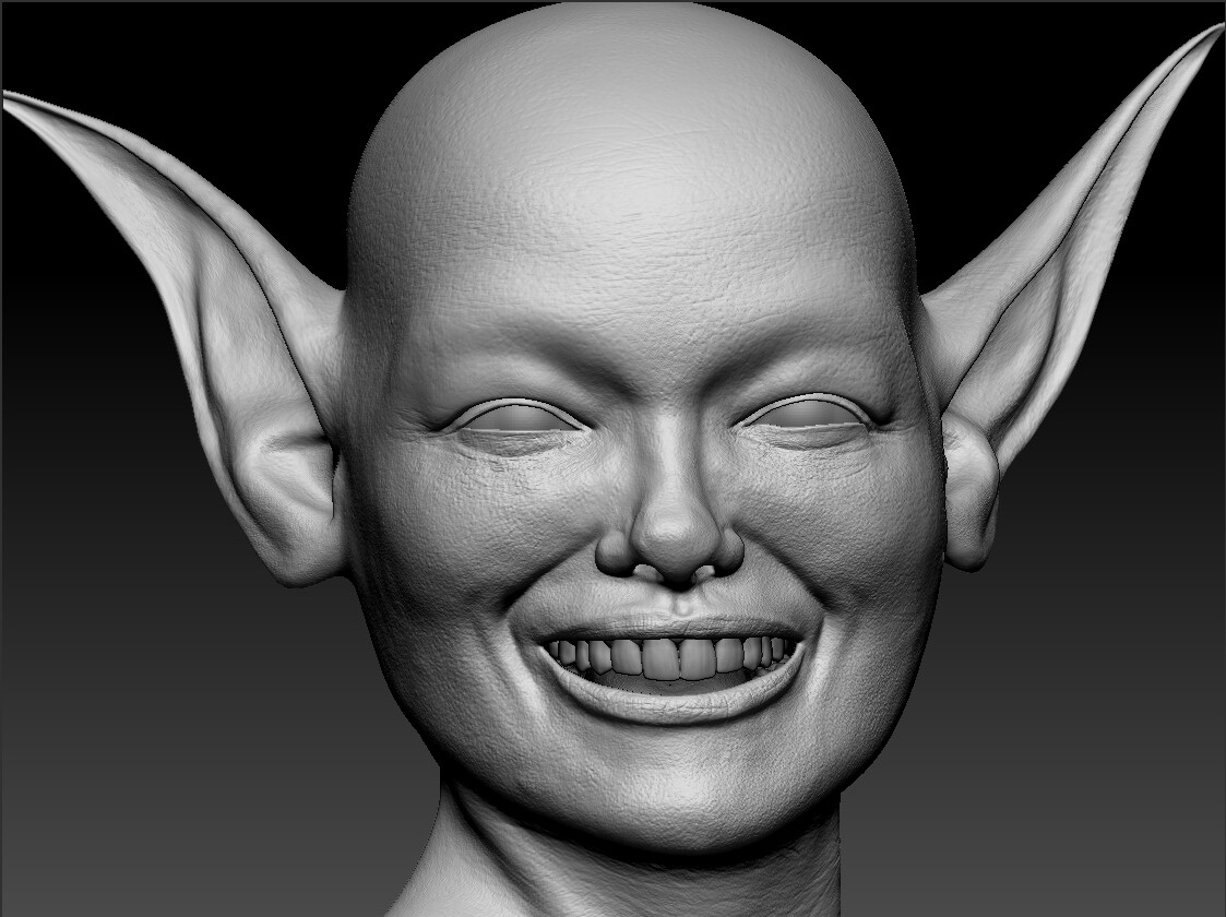 High poly mesh