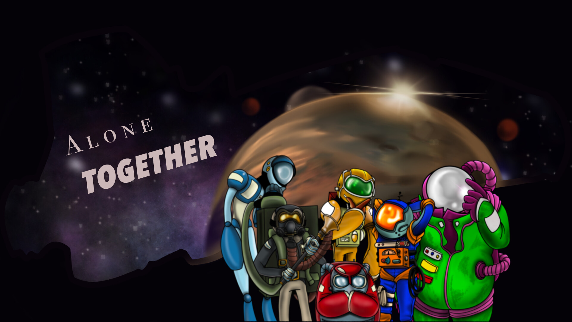 ArtStation Alone Together Game Art