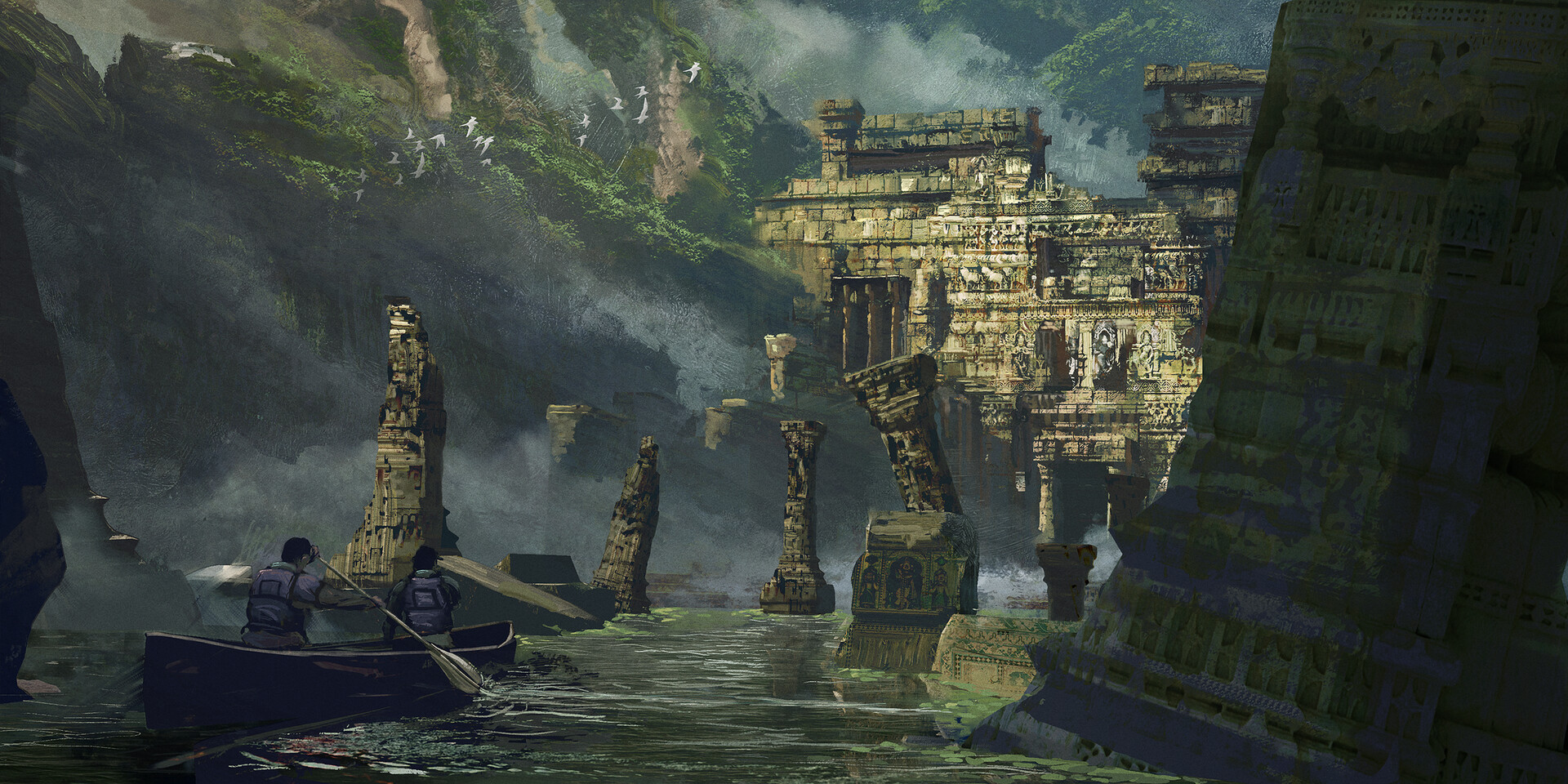 Artstation The Jungle Temple