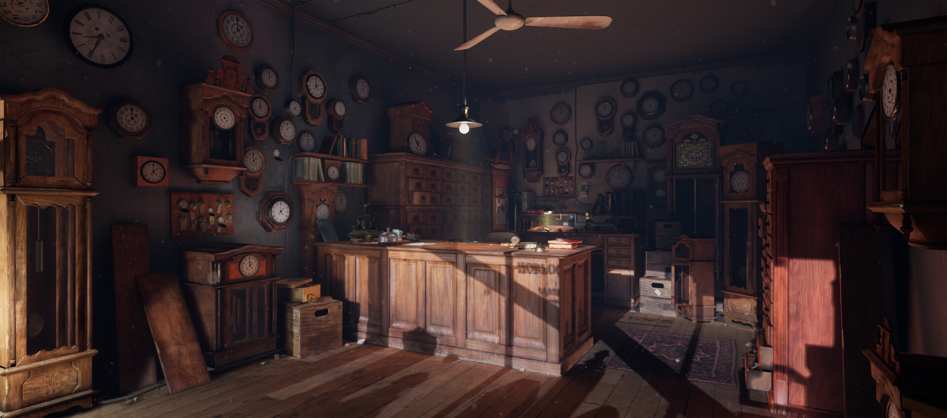 ArtStation The Watchmaker s Shop