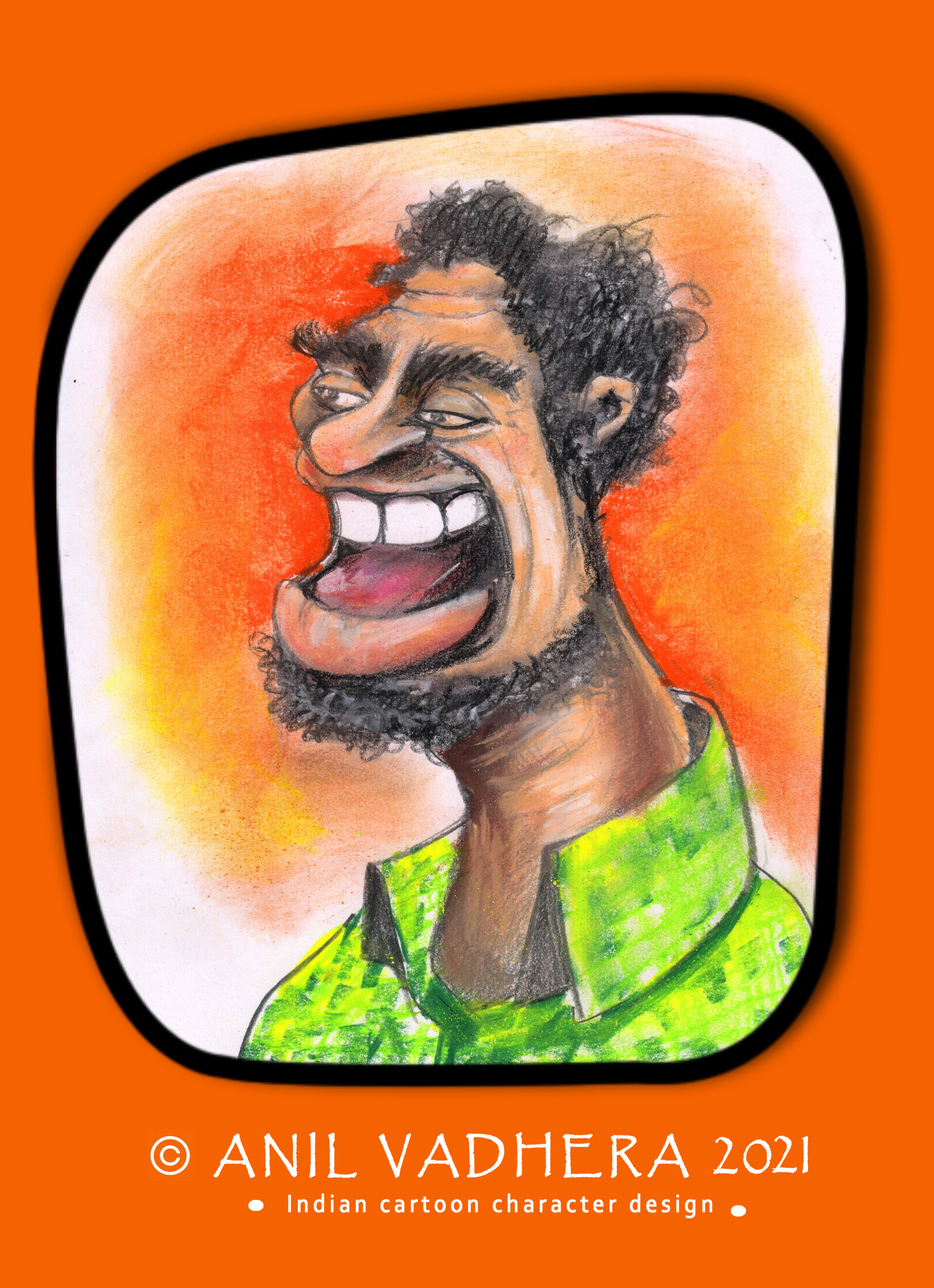 ArtStation - Indian Common Man Cartoon Character