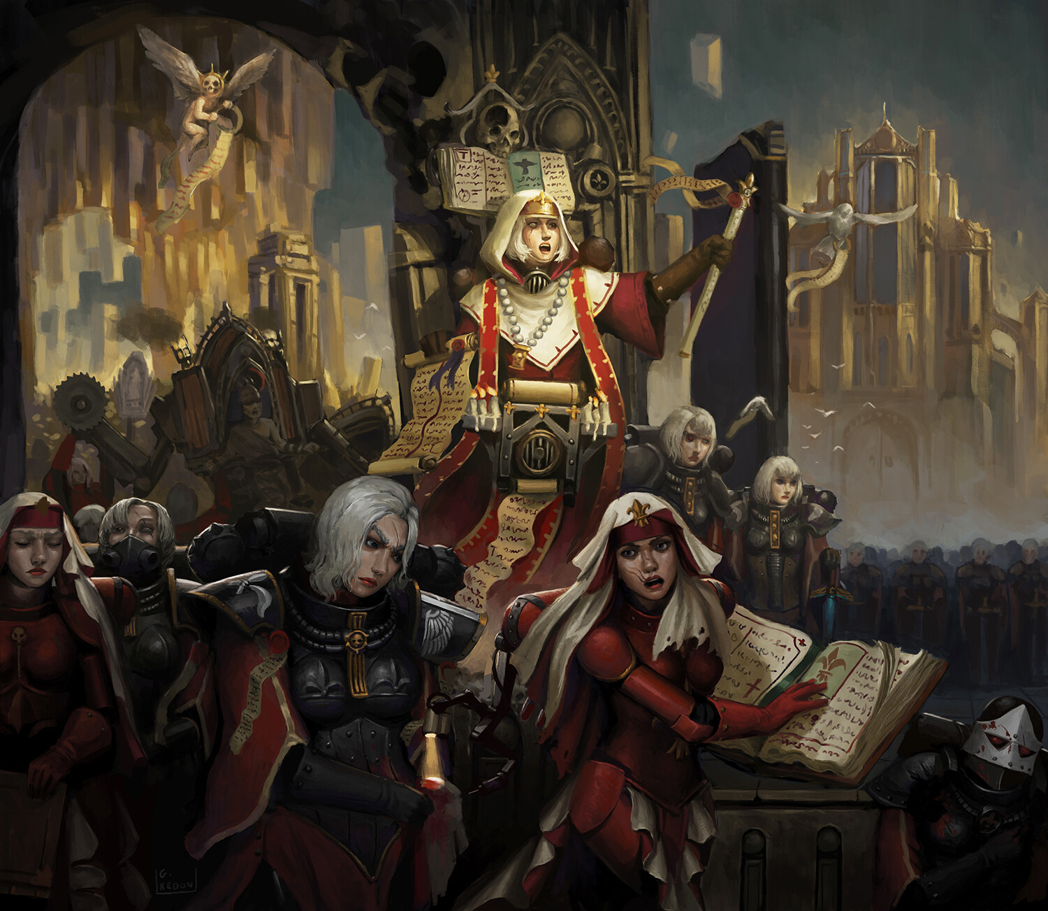 ArtStation - Adepta Sororitas