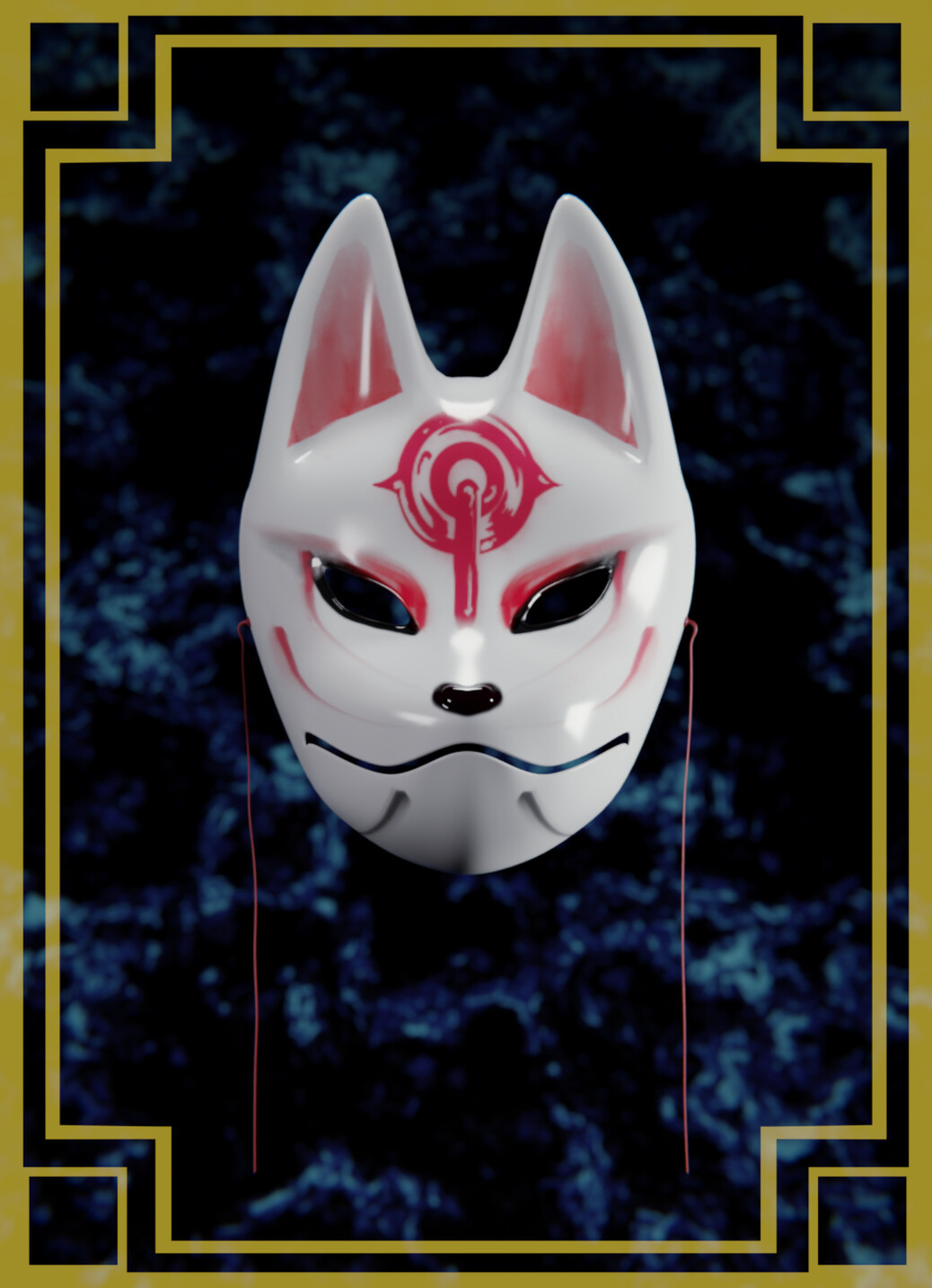 ArtStation Kitsune masks