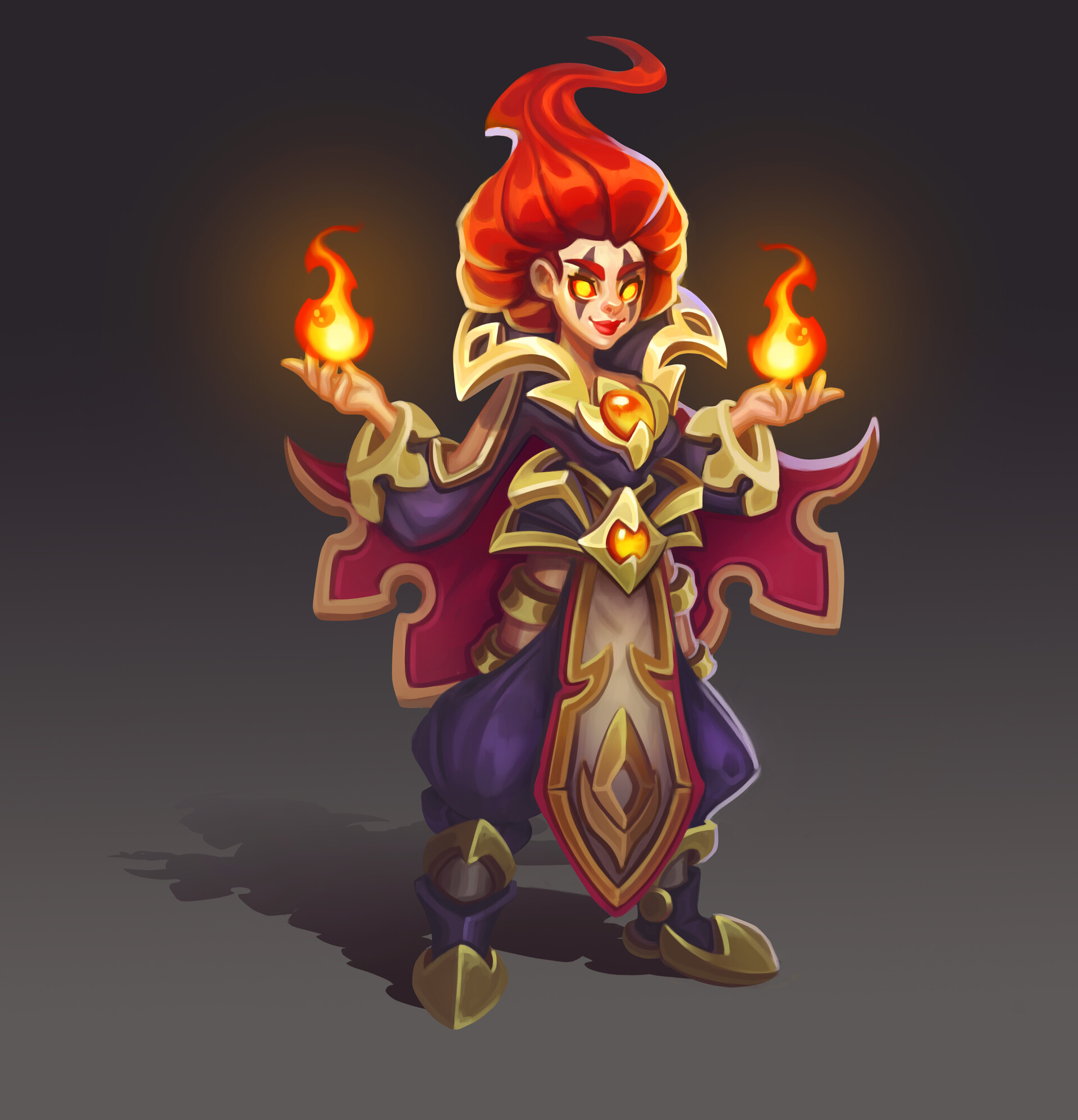 ArtStation - Fire Witch