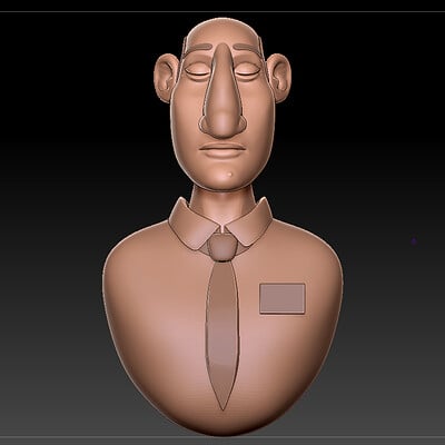 Character Desigin in ZBrush - Business Man
