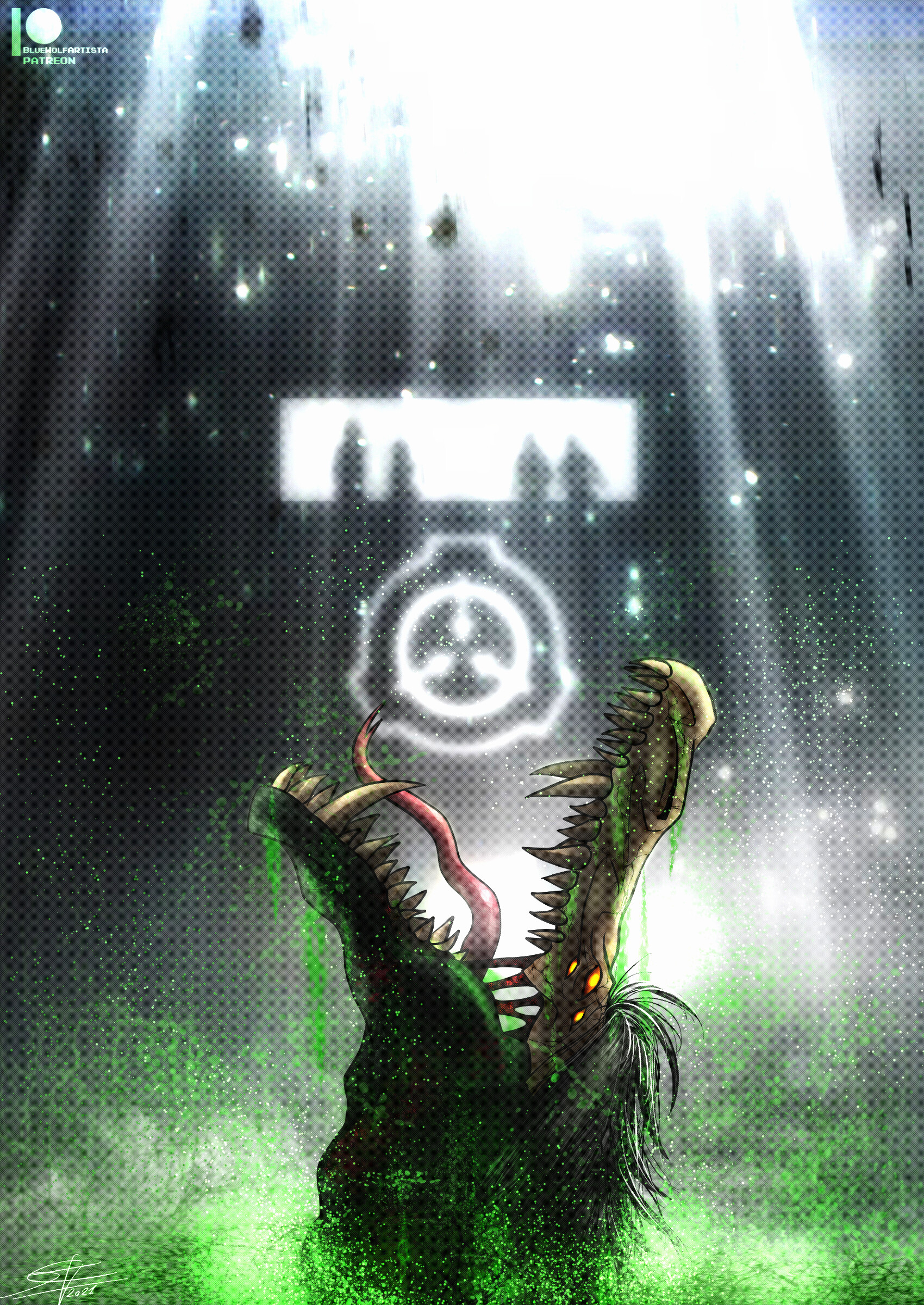 SCP 682 Hard To Destroy Reptile by ryaquaza1 on DeviantArt