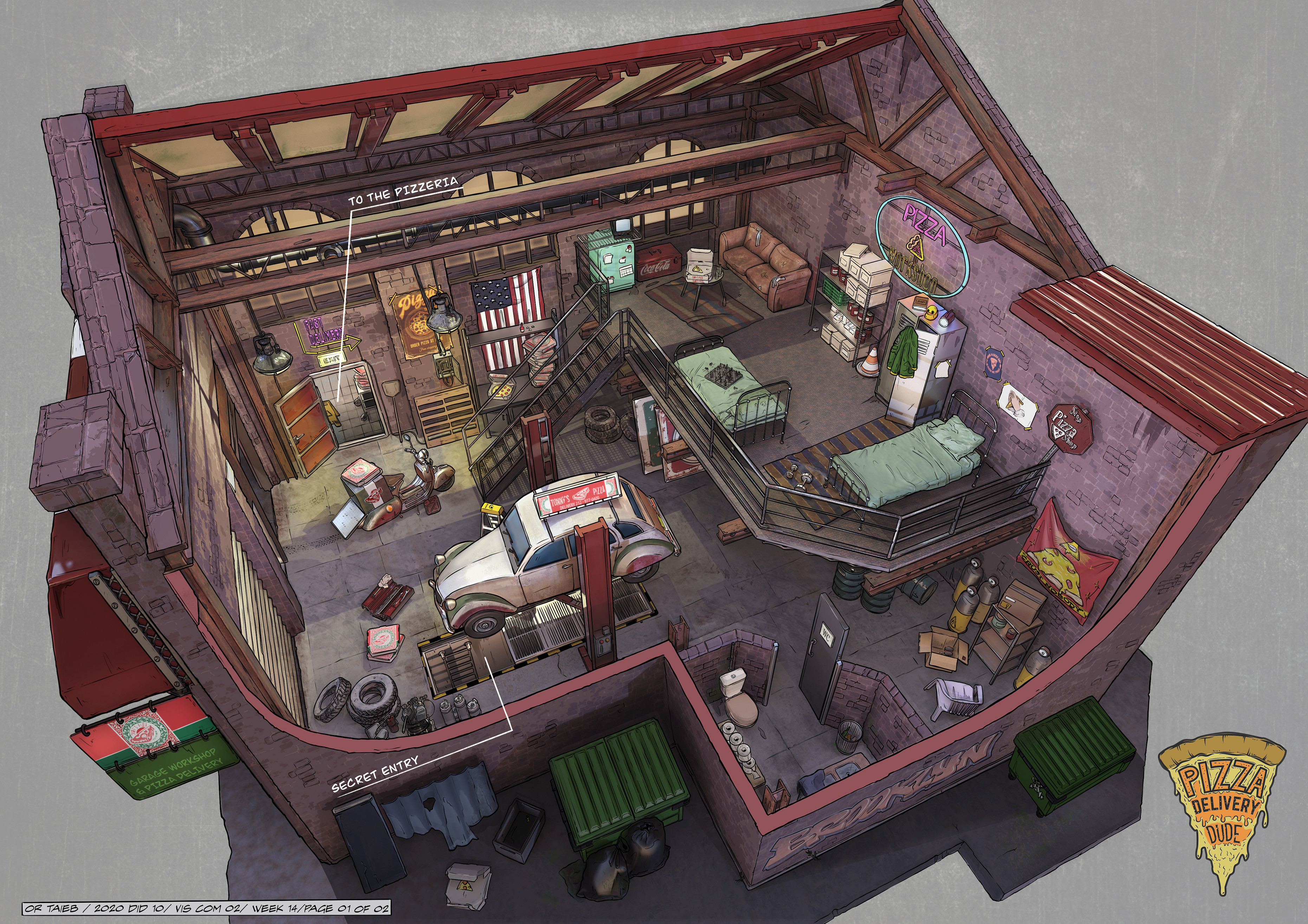 Pizzeria's Garage Workshop
