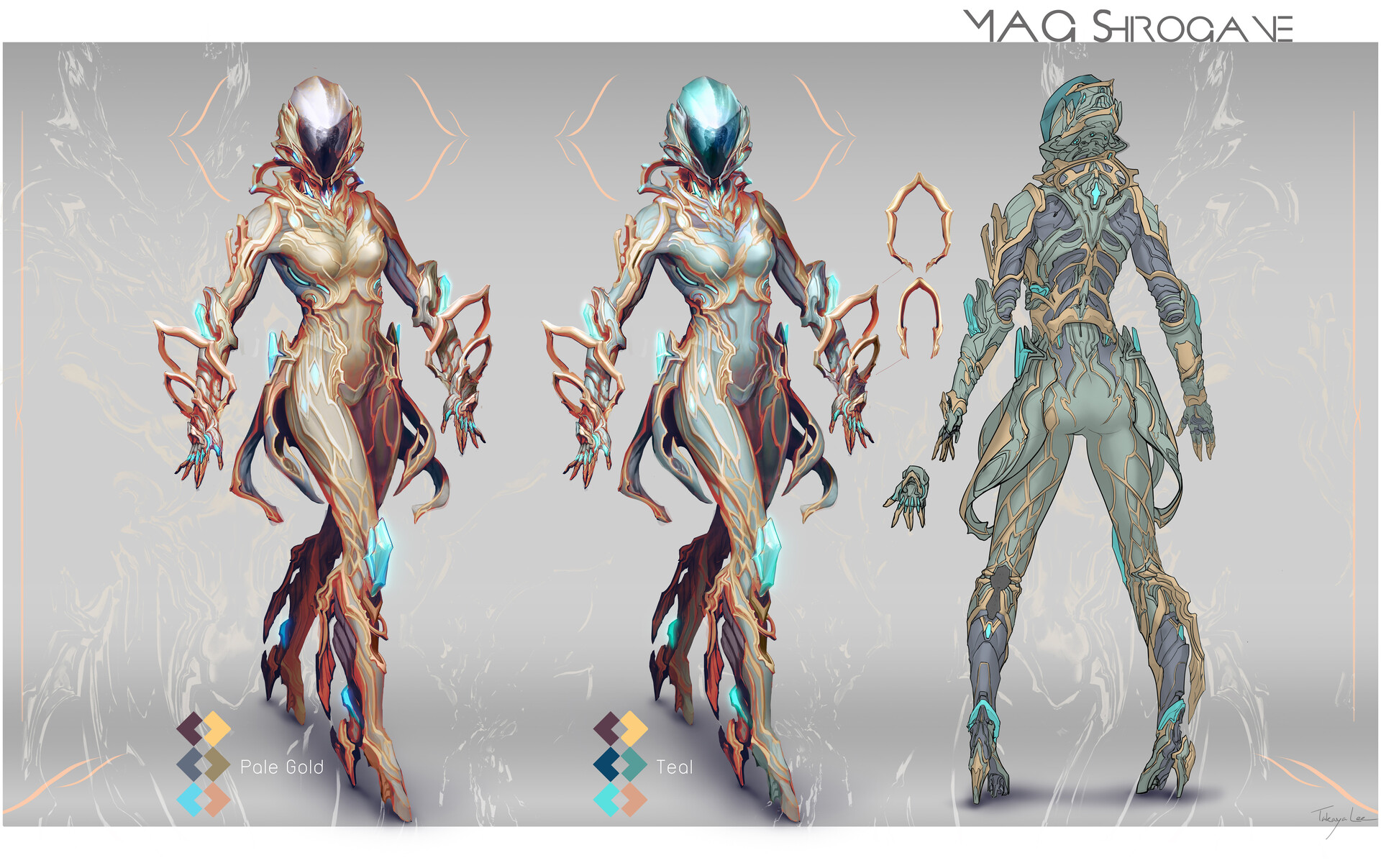 Artstation mag shirogane front back