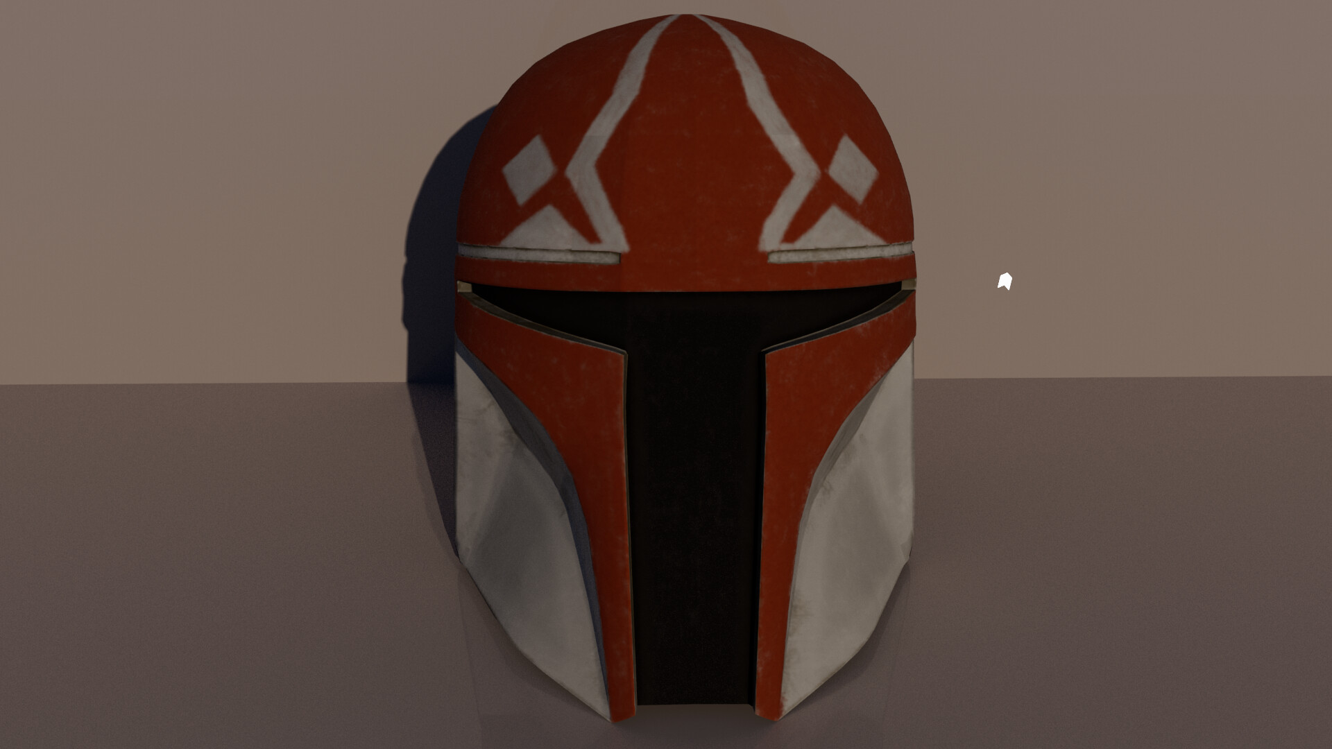 ArtStation Mandalorian helmet Ahsoka Tano version