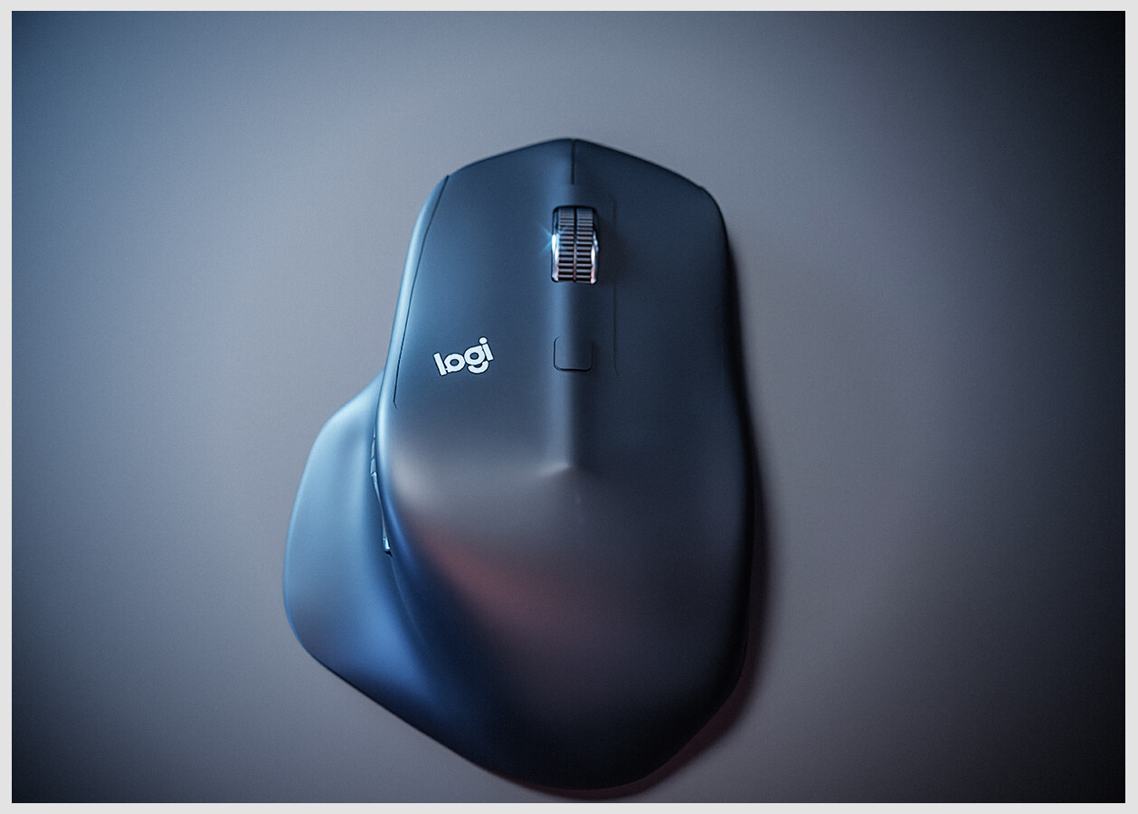 Thomas Norman - Computer Mouse - Organic Hard surface 3D model & Renders