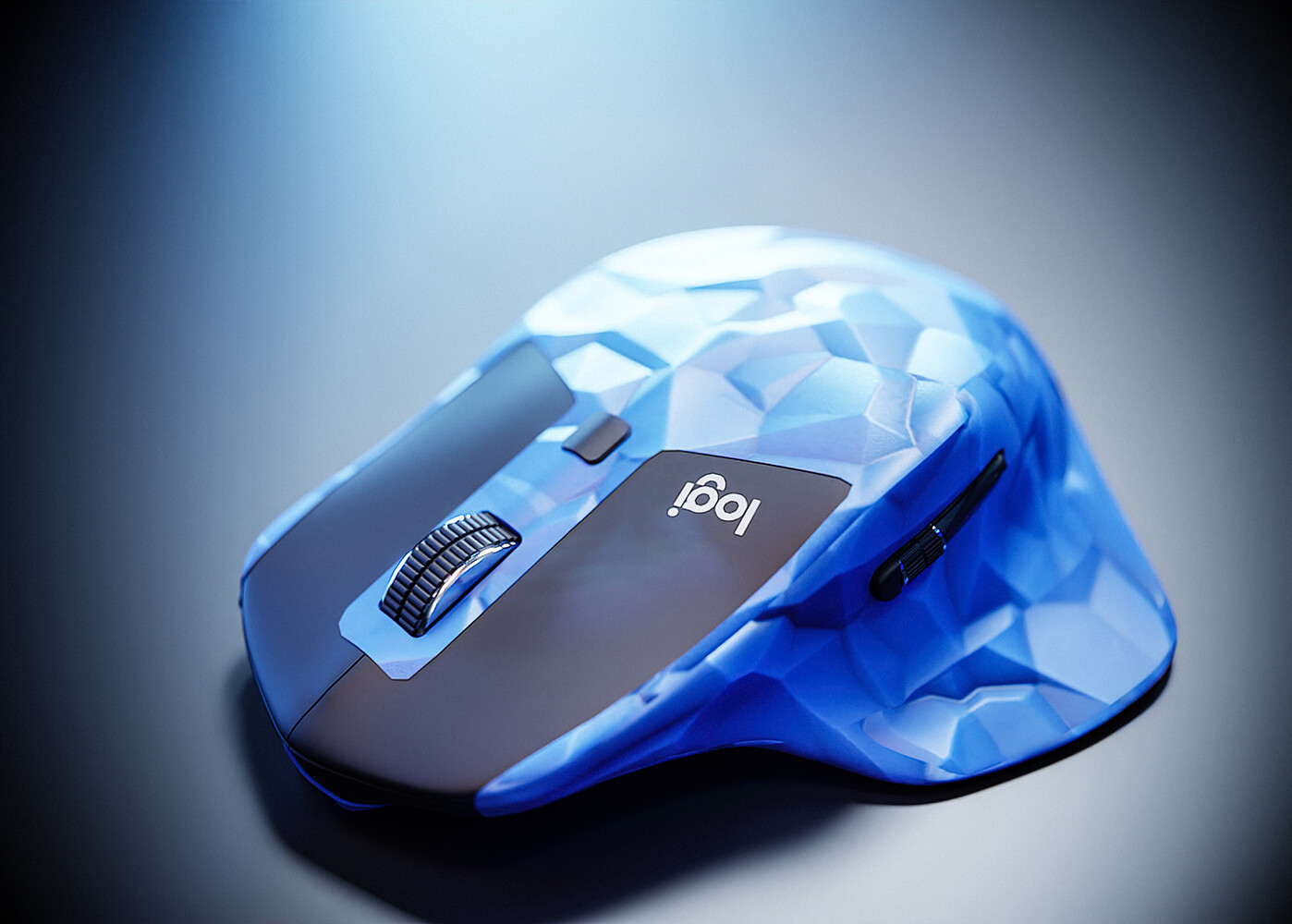 Thomas Norman - Computer Mouse - Organic Hard surface 3D model & Renders